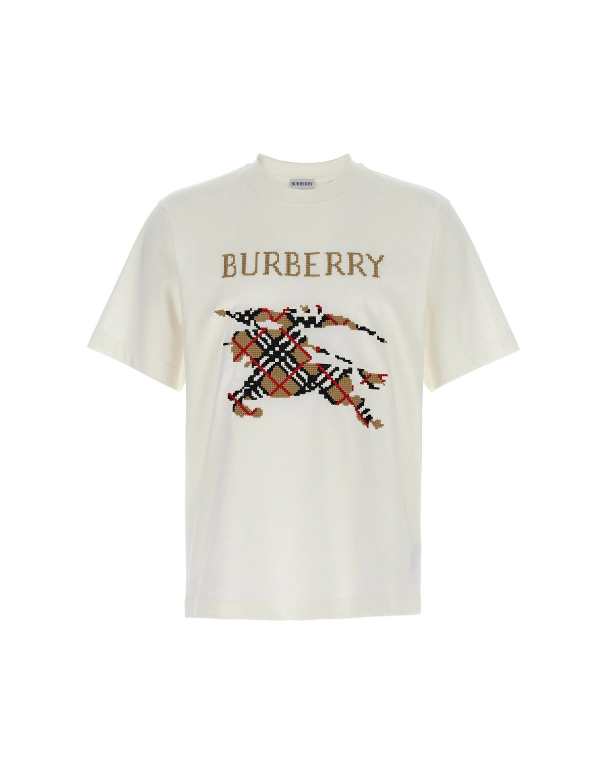 Burberry Cross Stitch T-Shirt