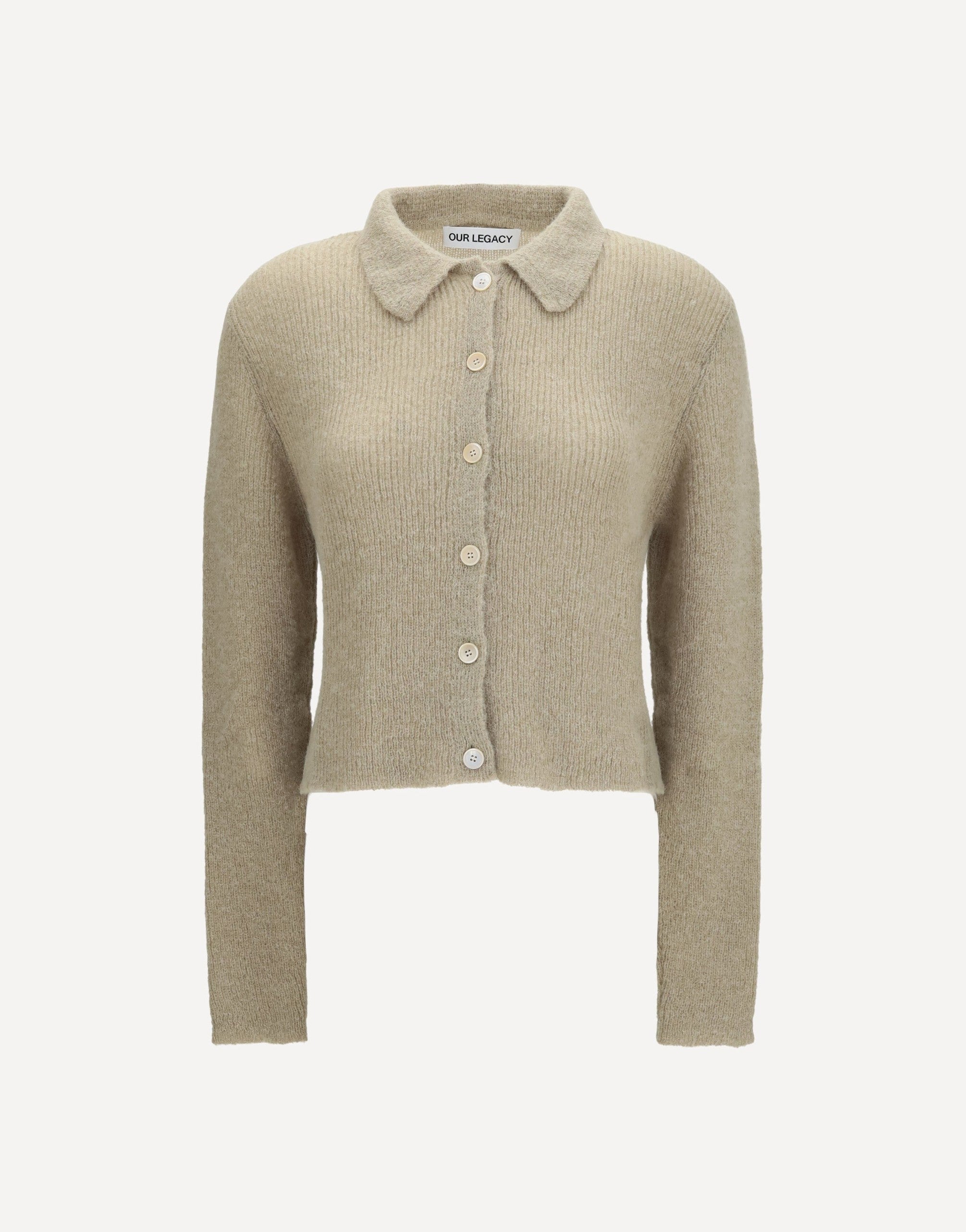 Our Legacy Maglione con colletto polo e bottoni