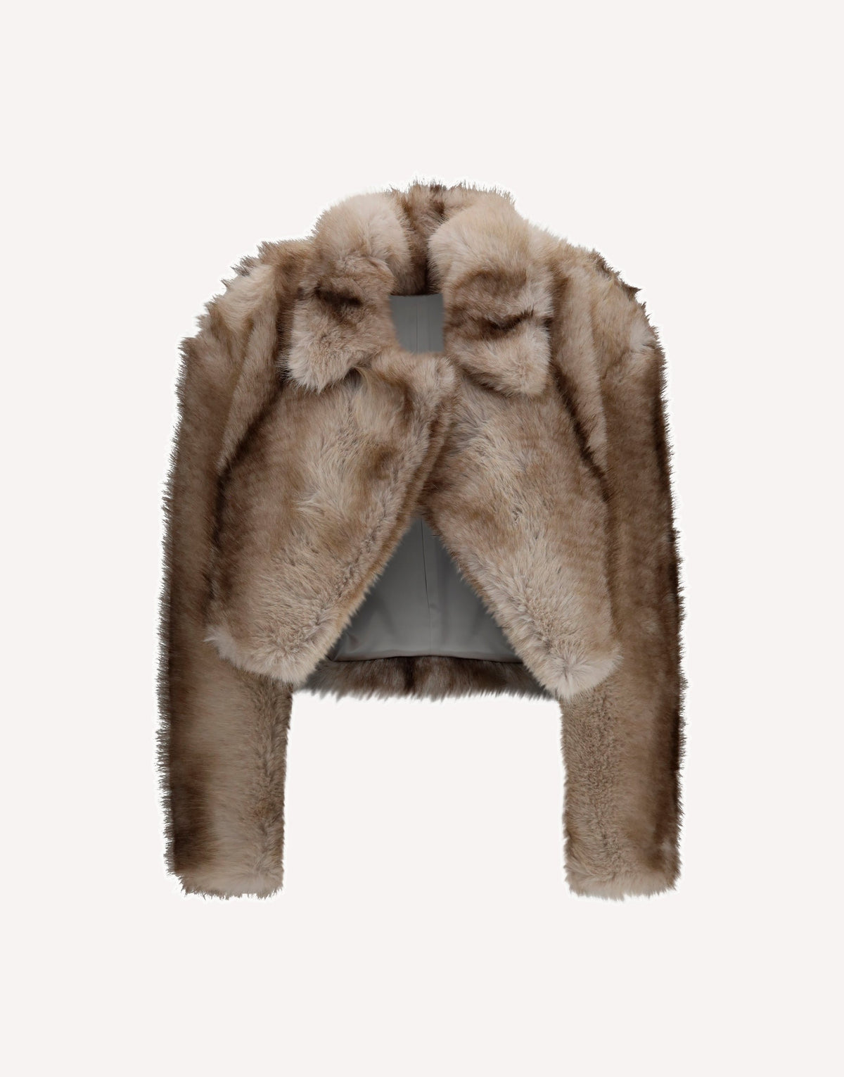 Max Mara Quantum Short Faux Fur Jacket