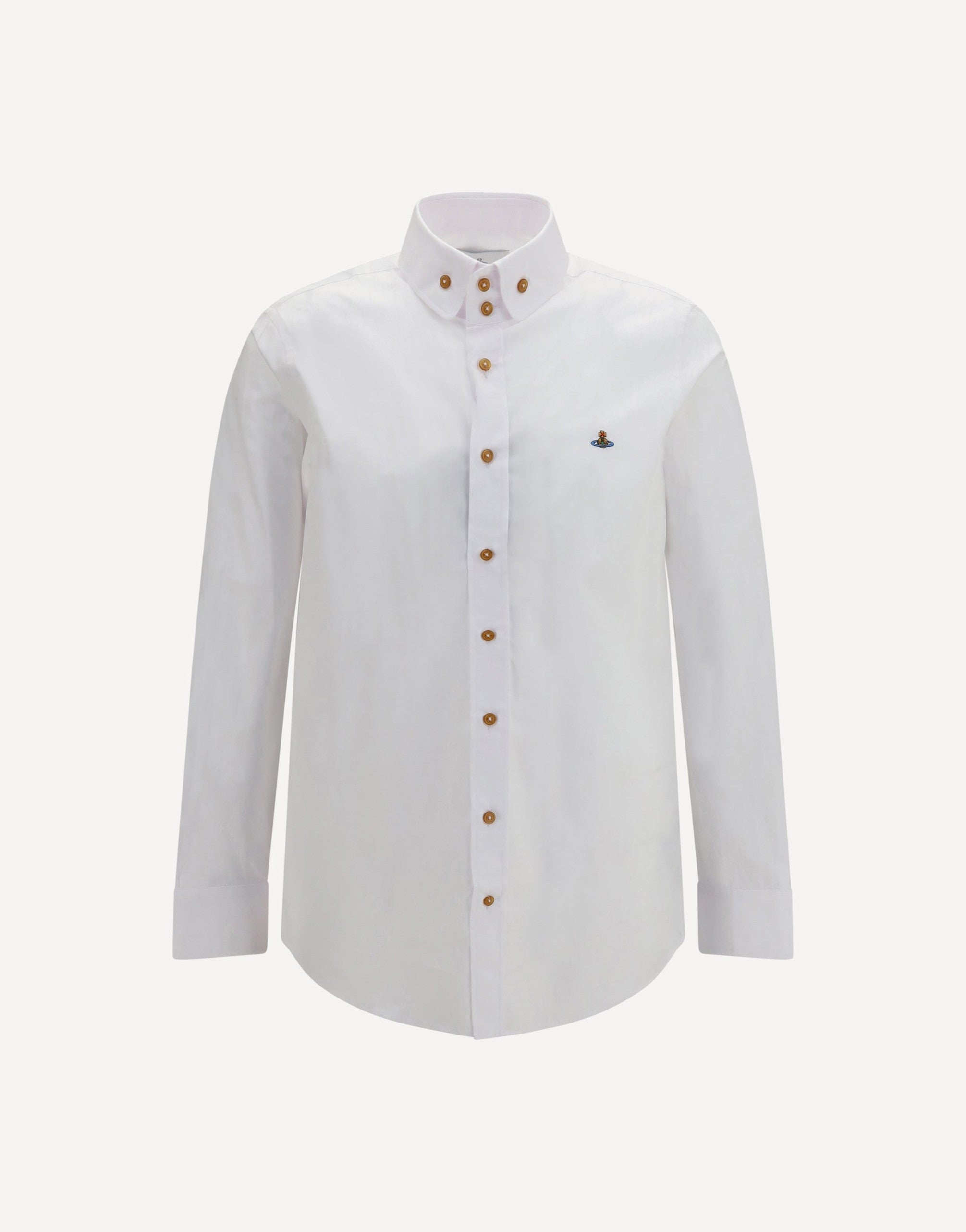 Vivienne Westwood Orb Embroidered Cotton Shirt