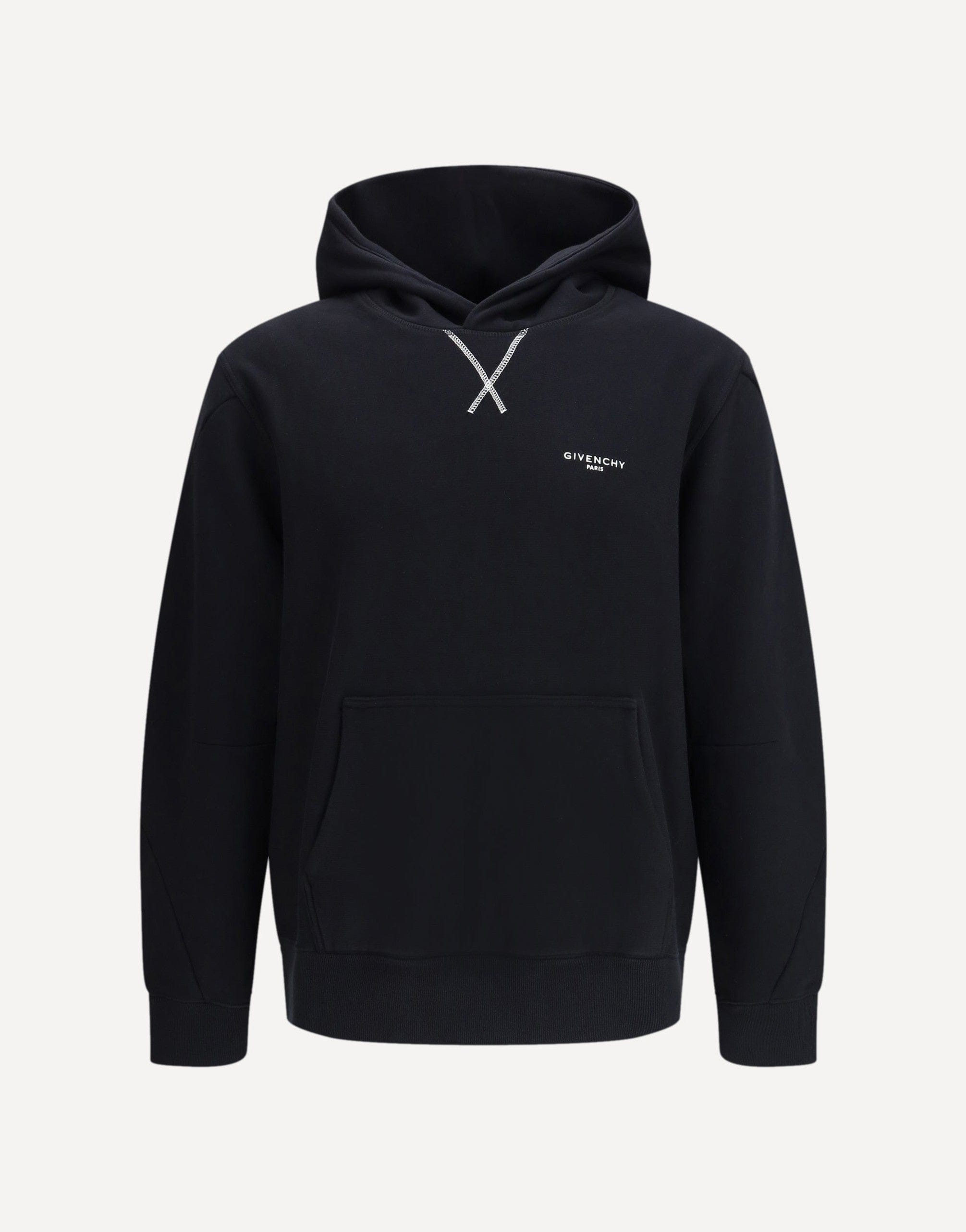 Couture Seam Hoodie With Logo