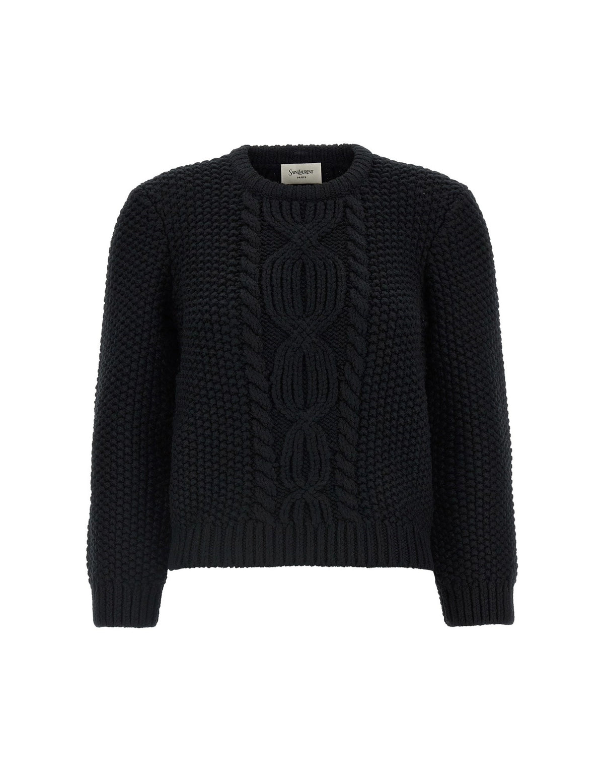 Saint Laurent Wool Sweater With Processing