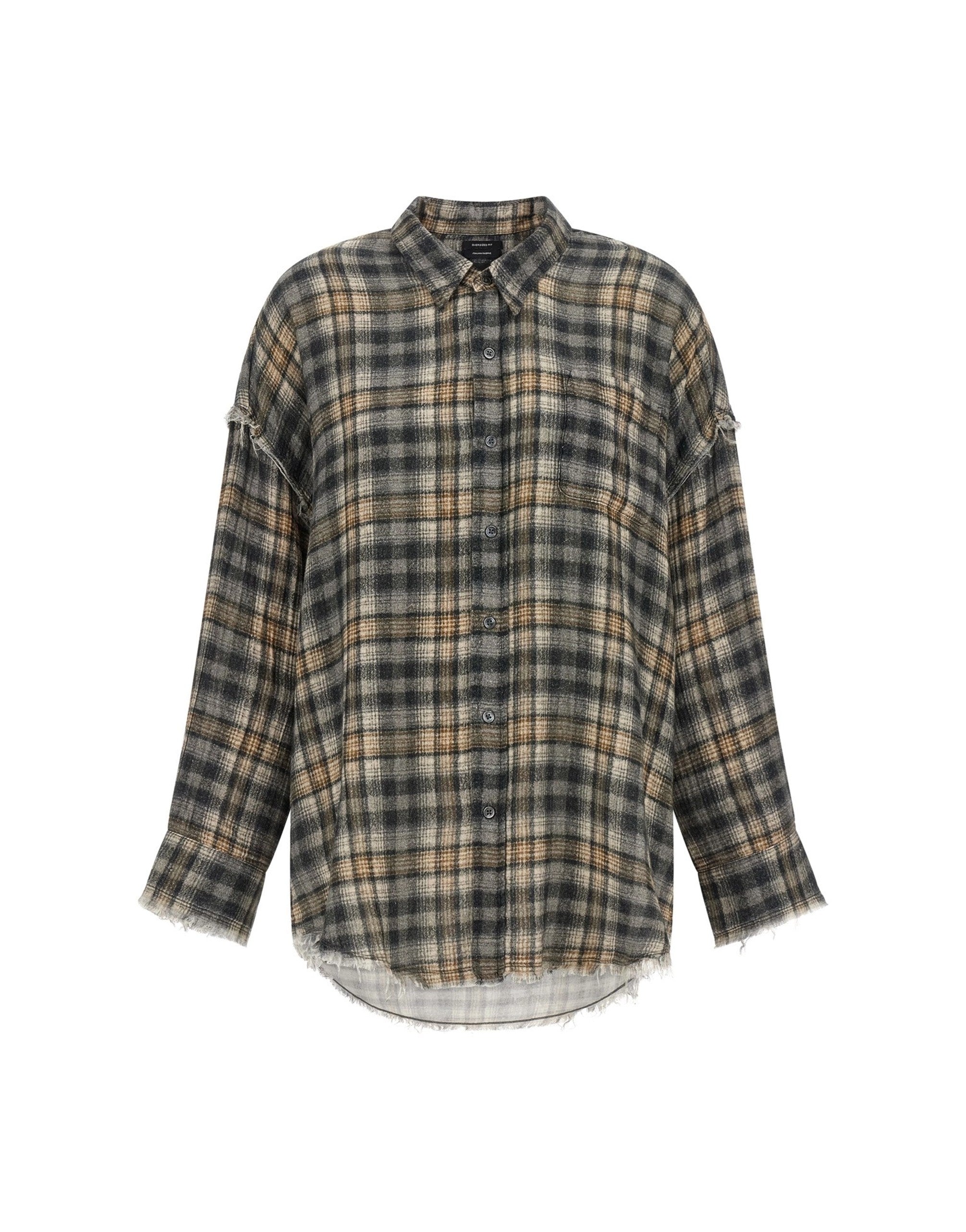 R13 Raw Cut Hem Shirt