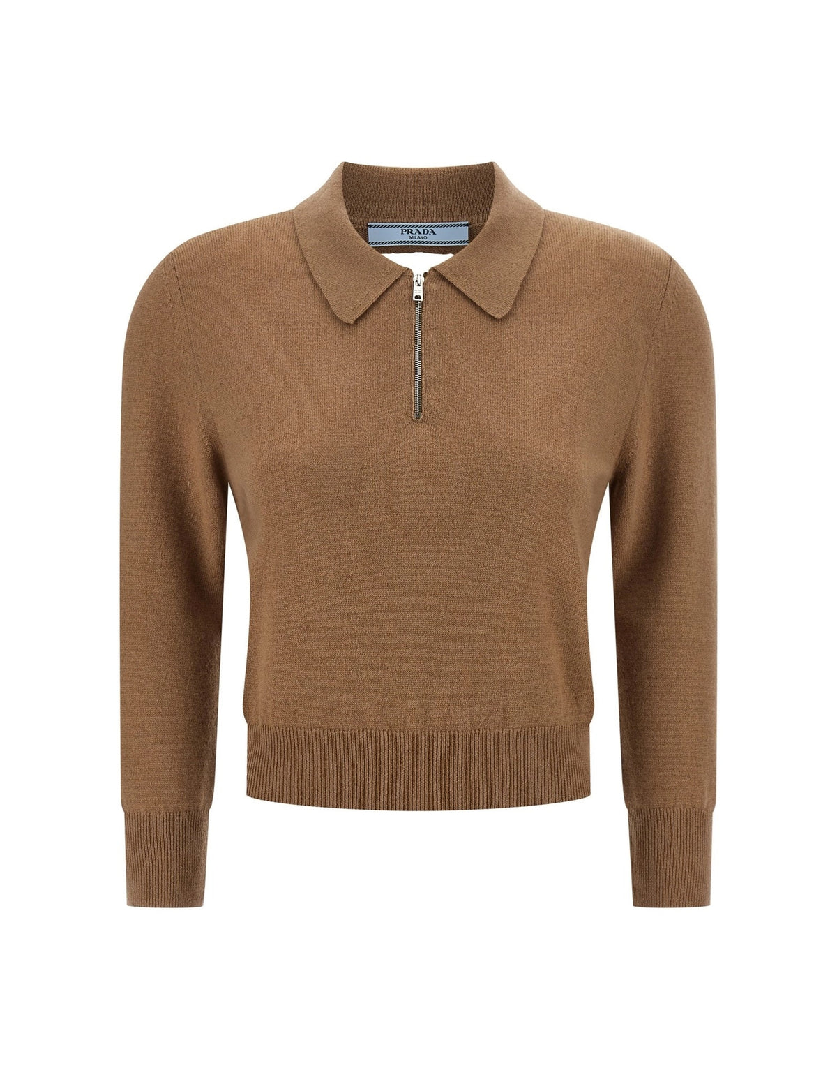 Prada Wool Knit Polo Shirt