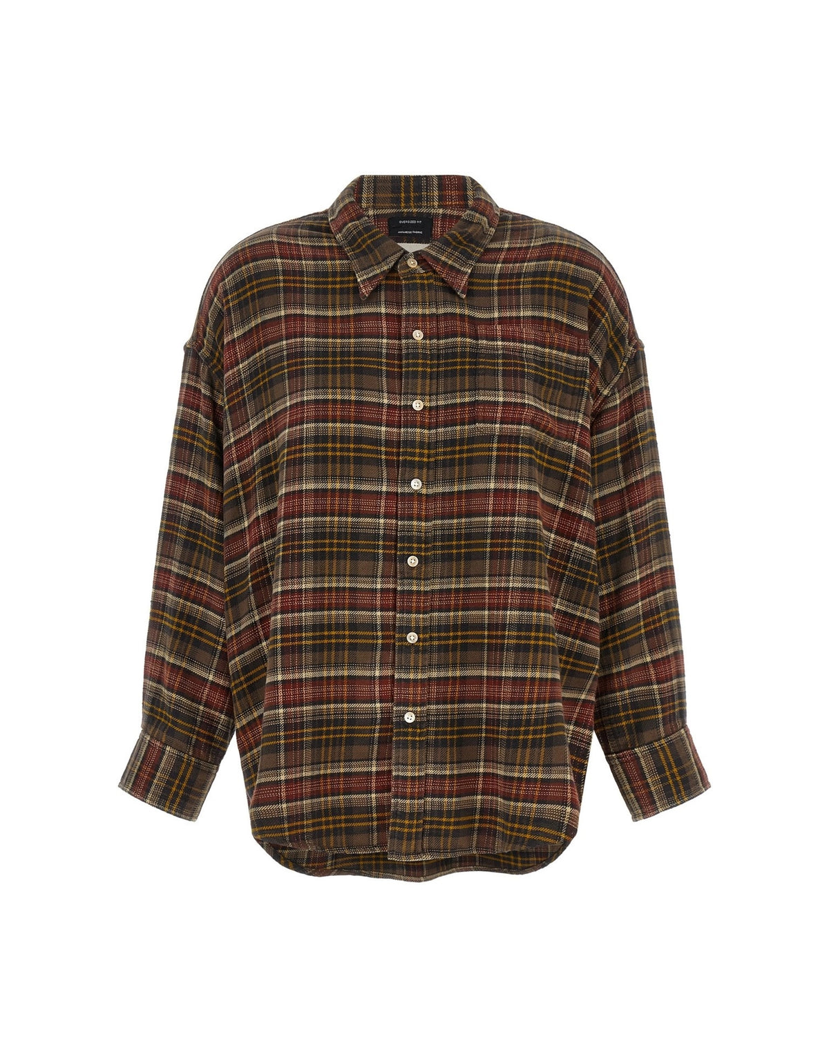 R13 Oversized Checked Shirt