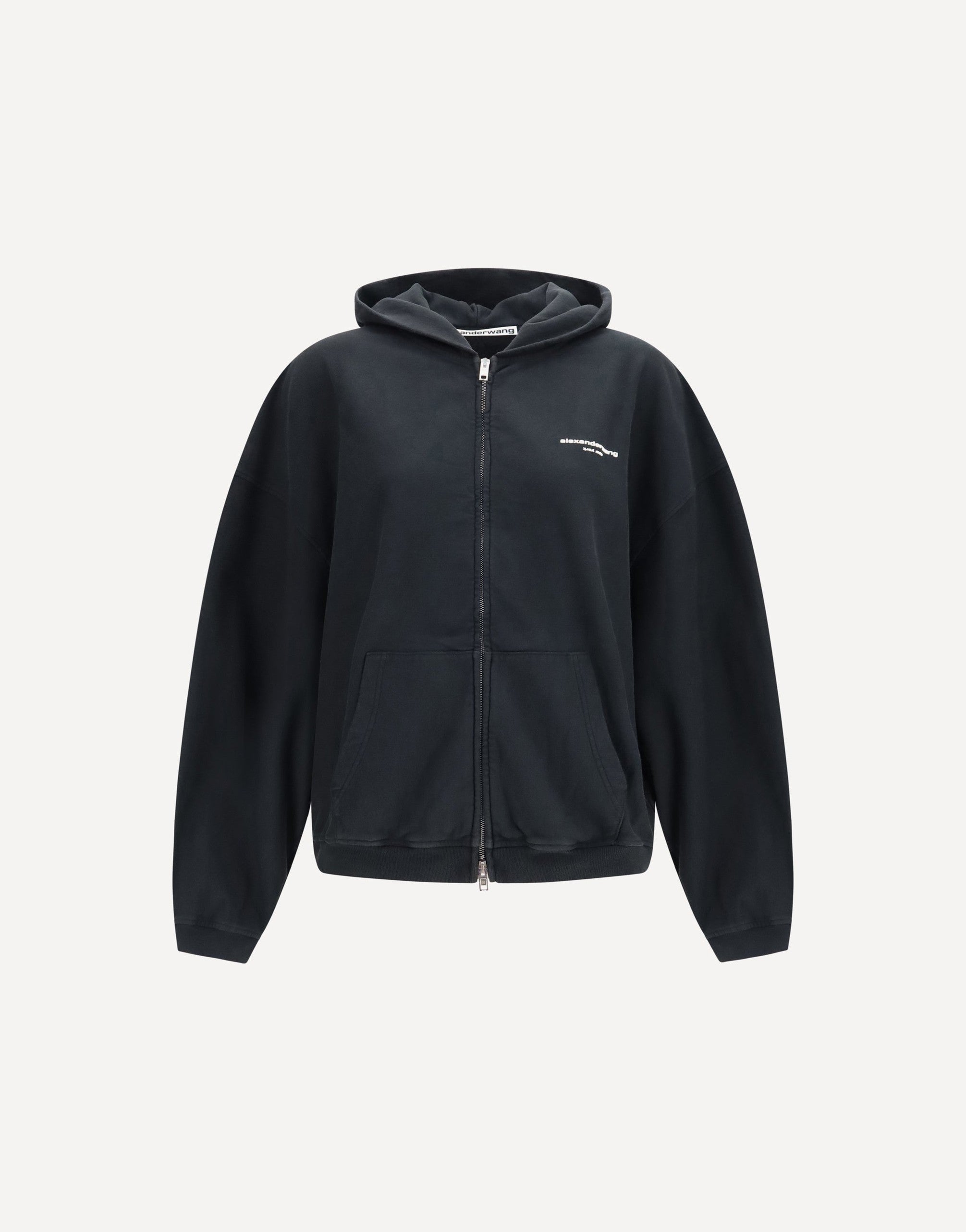 Alexander Wang Oversized Zip-Up Hoodie