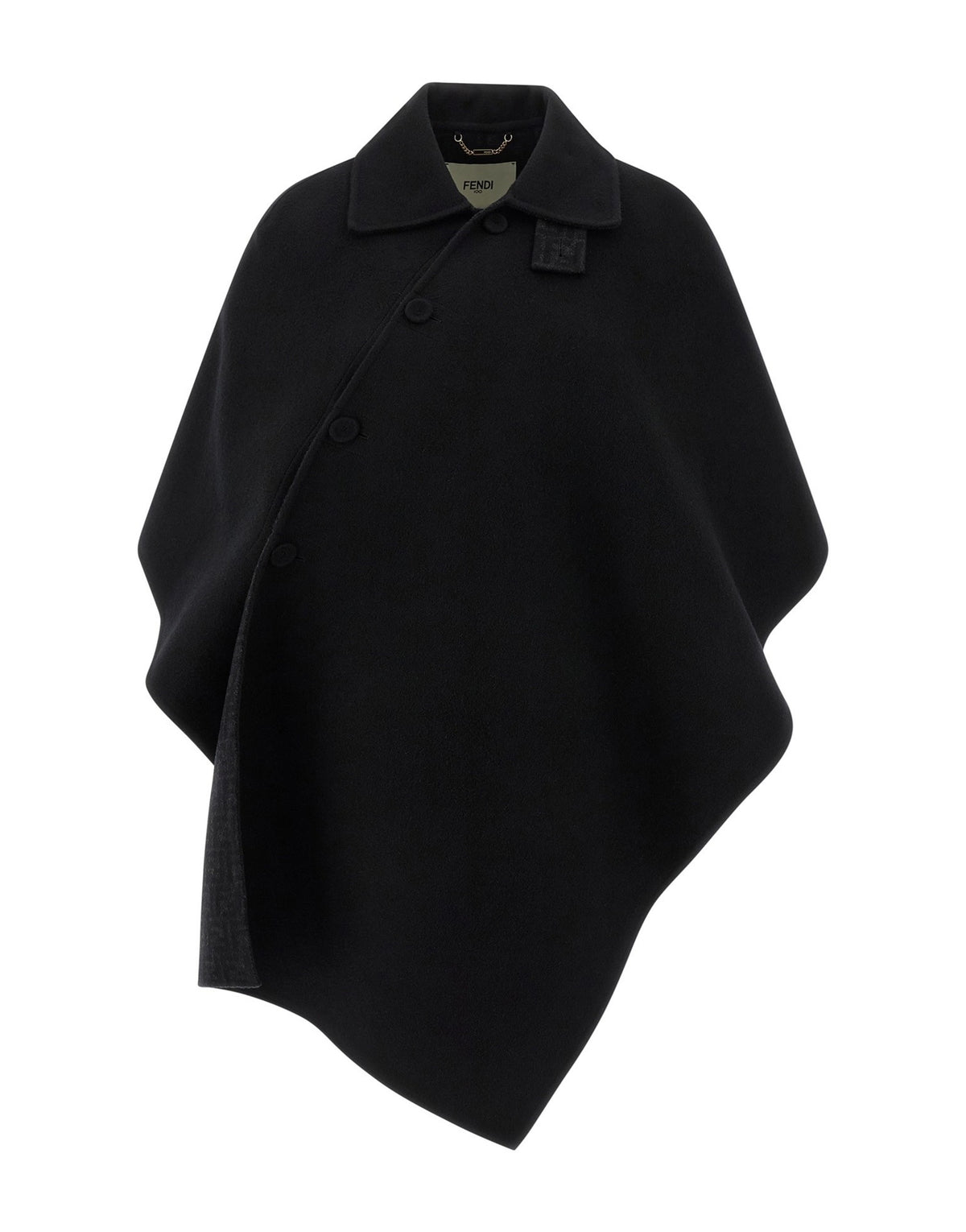 Fendi Double Wool Cape