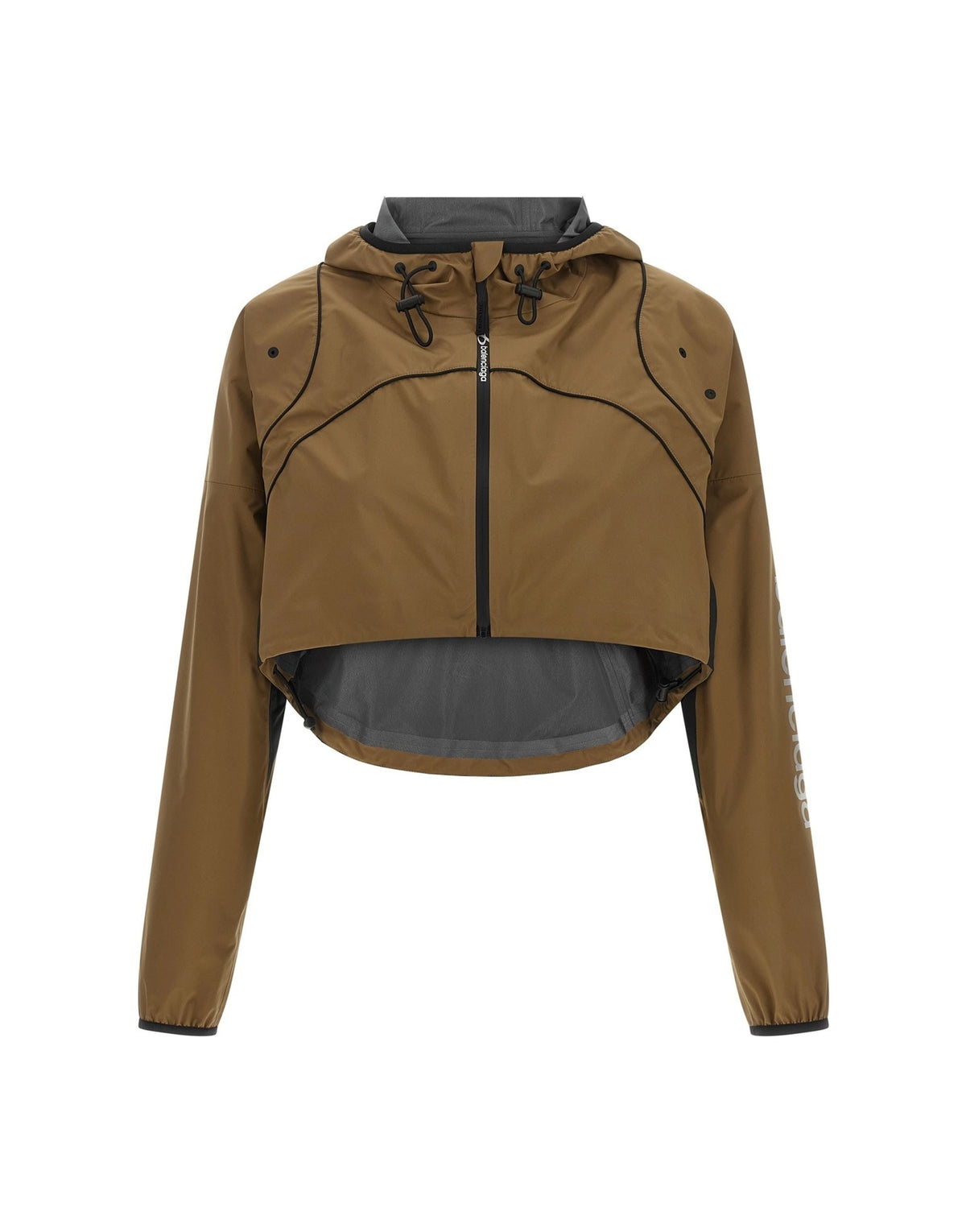 Balenciaga Techwear Cropped Sweatshirt