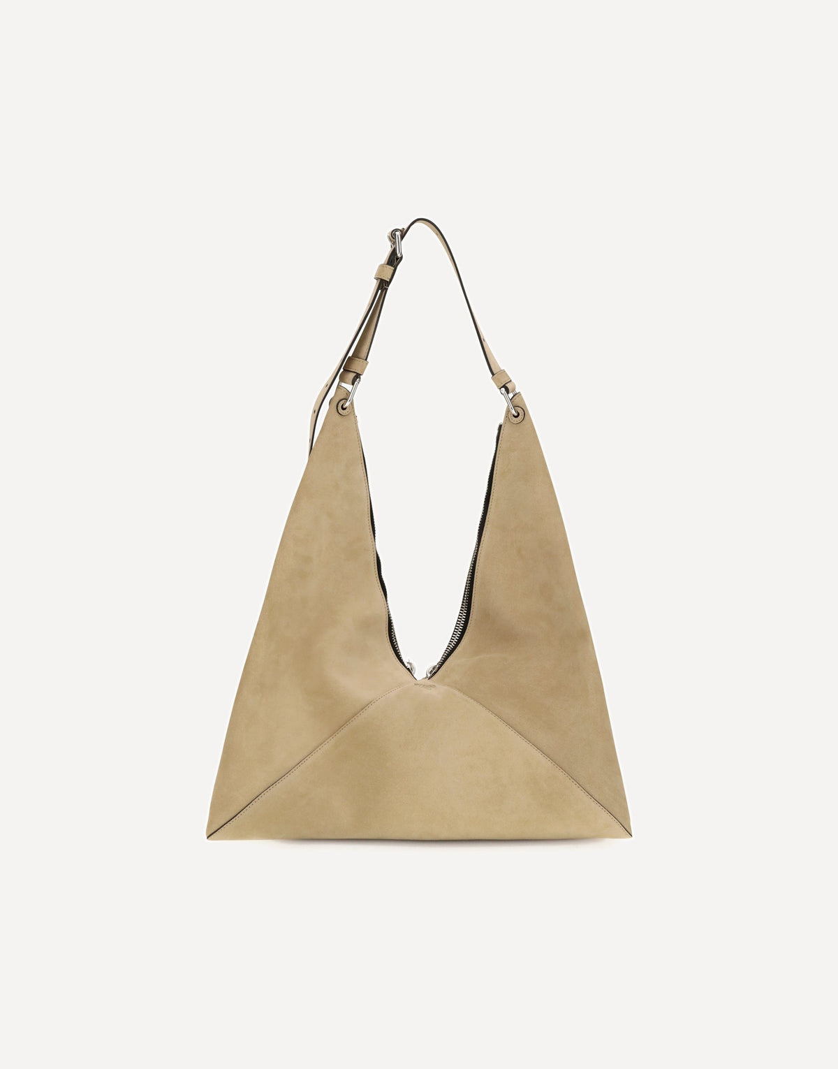 Moschino Suede Hobo Tote Bag