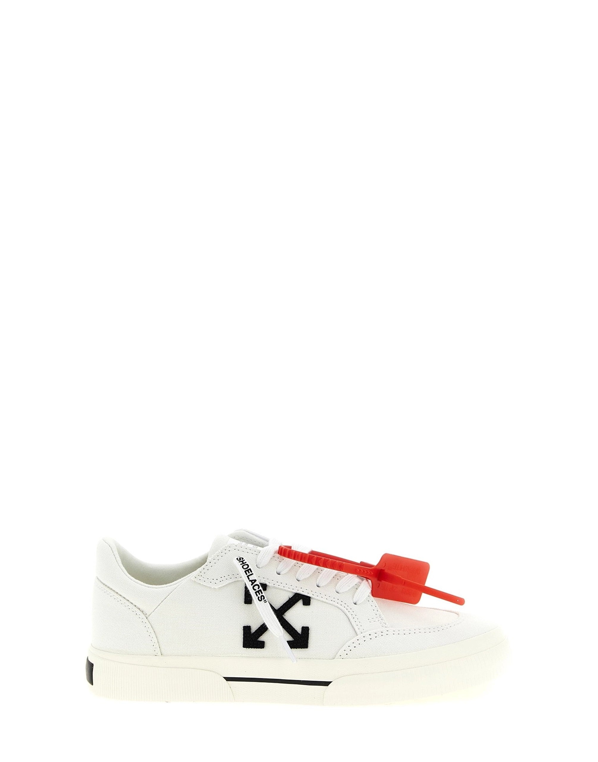 Off-White Vulcanized Canvas Sneakers