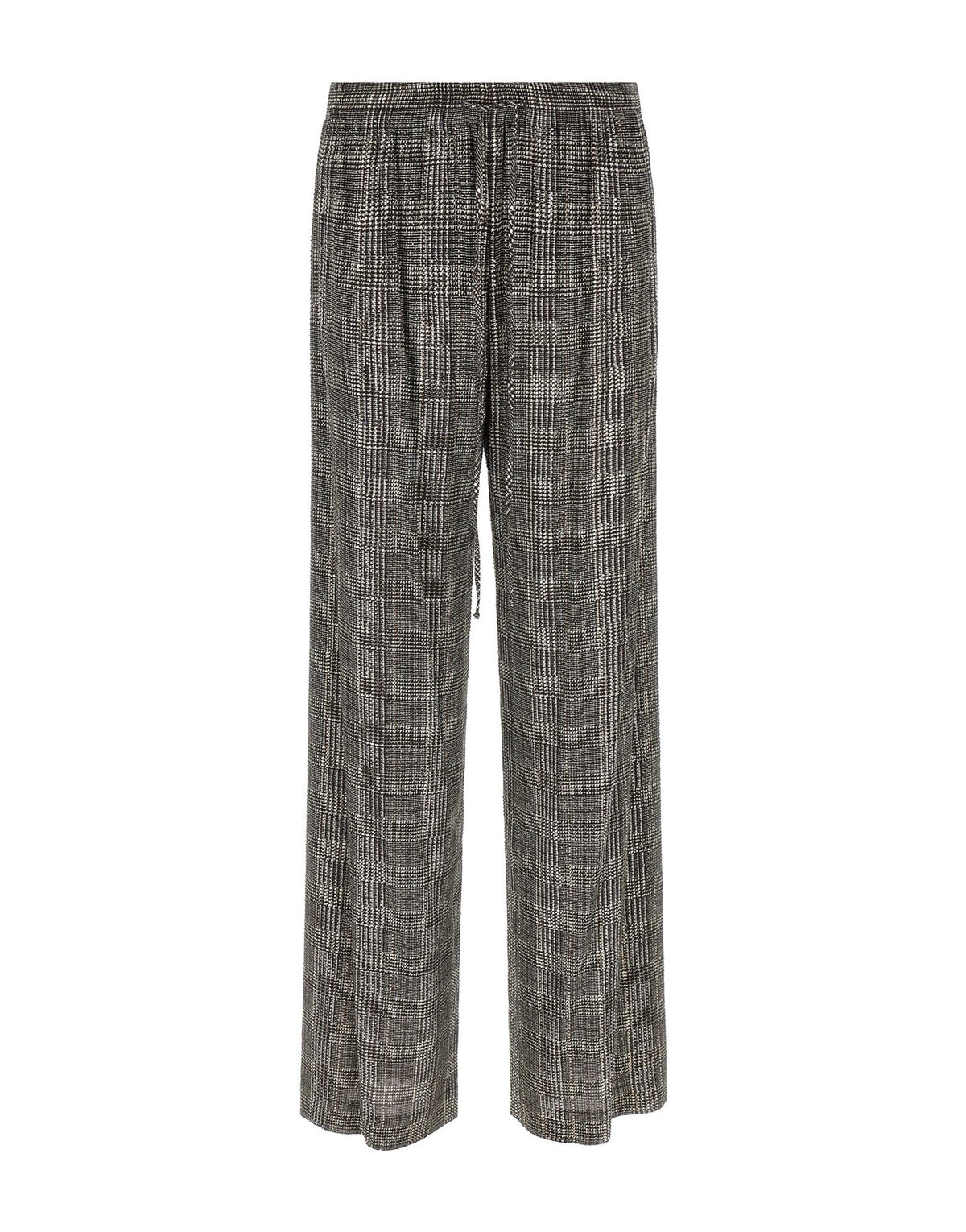 Ermanno Scervino All-Over Crystal Wide-Leg Pants