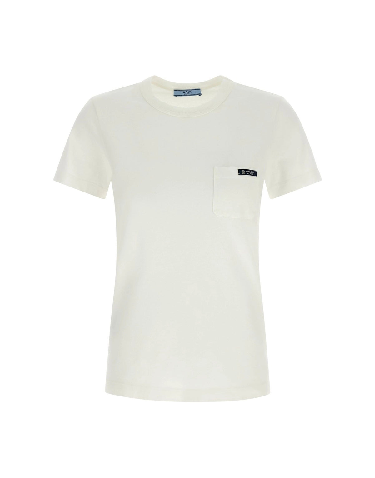 Prada Logo Patch Pocket T-Shirt
