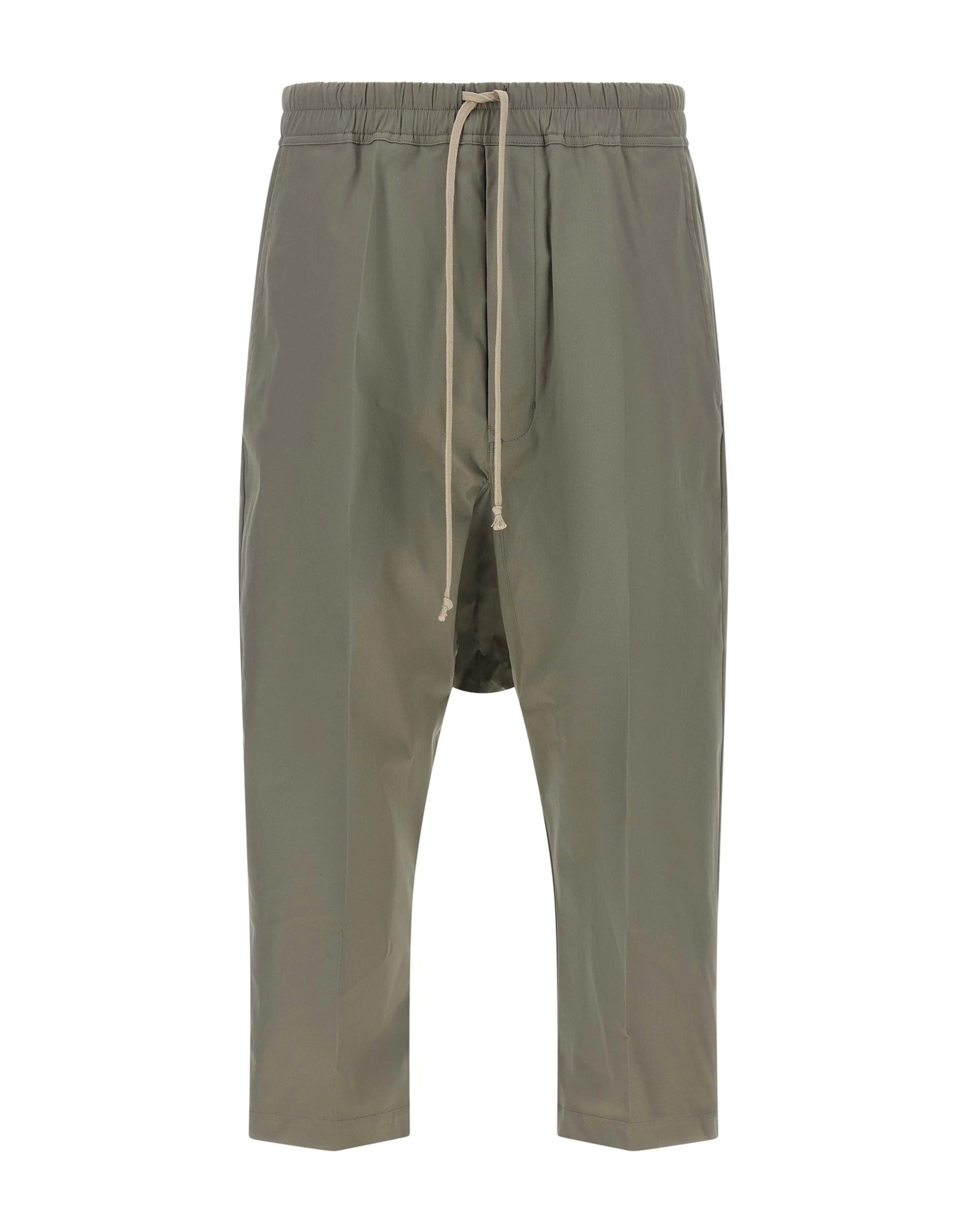 Rick Owens 드로스트링 크롭 팬츠