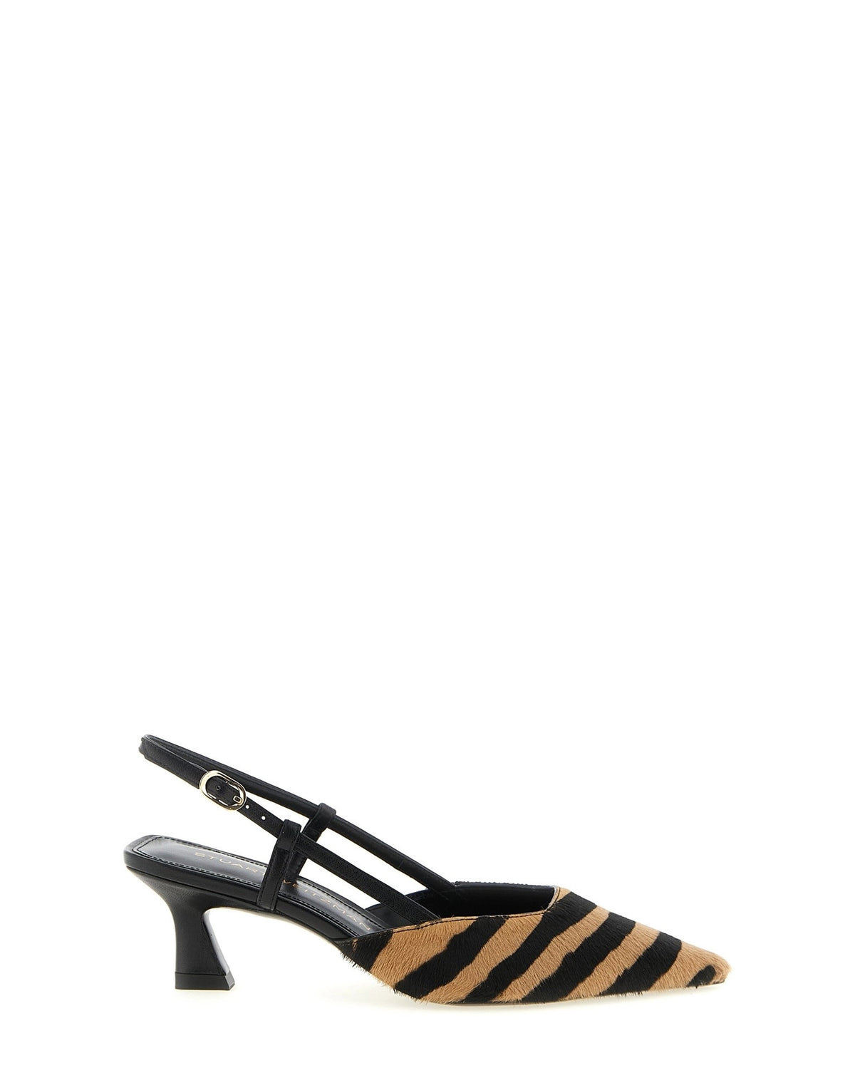Stuart Weitzman Vinnie Pony Hair Slingbacks