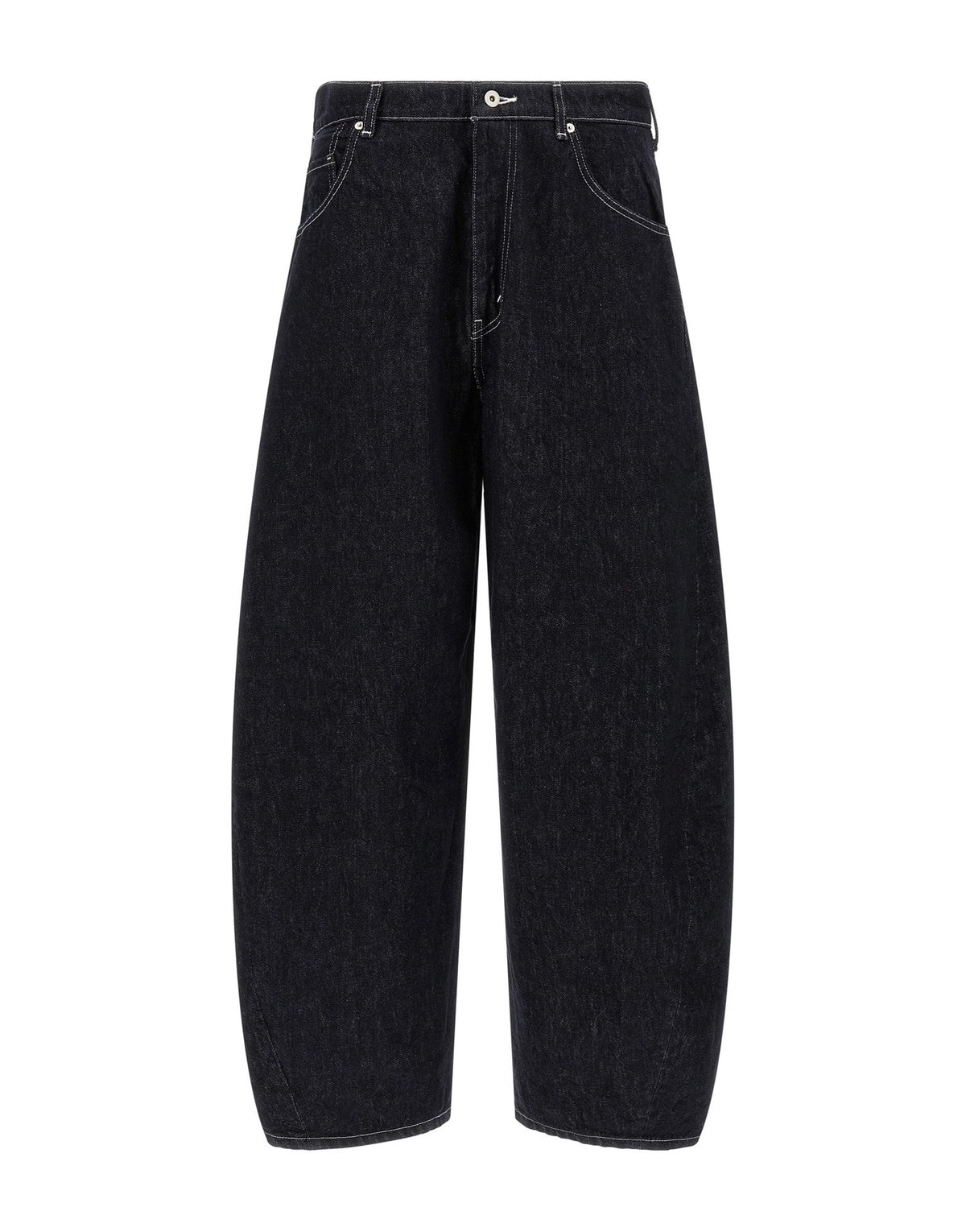 Comme Des Garçons Contrast Stitching Balloon Jeans