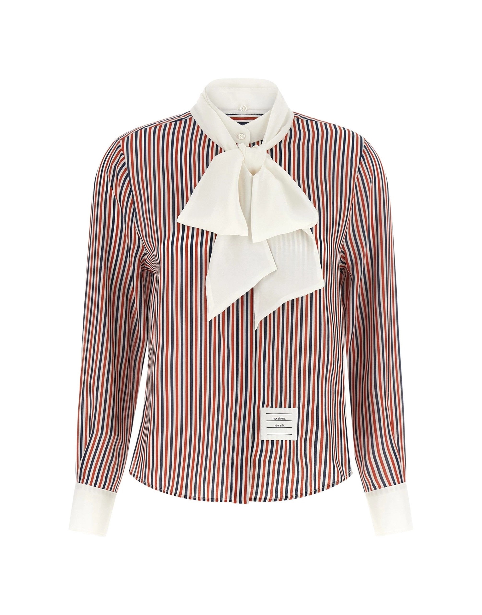 Thom Browne Removable Lavallière Collar Shirt