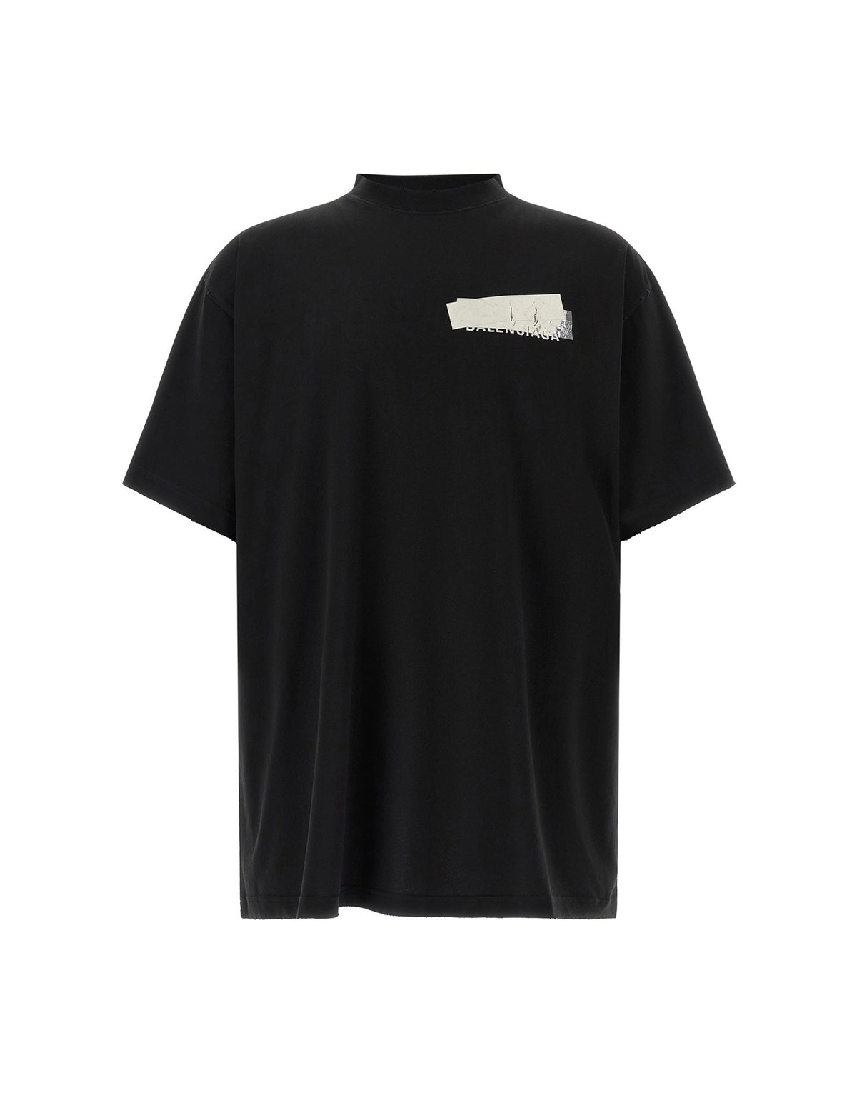 Balenciaga Silver Tape T-Shirt