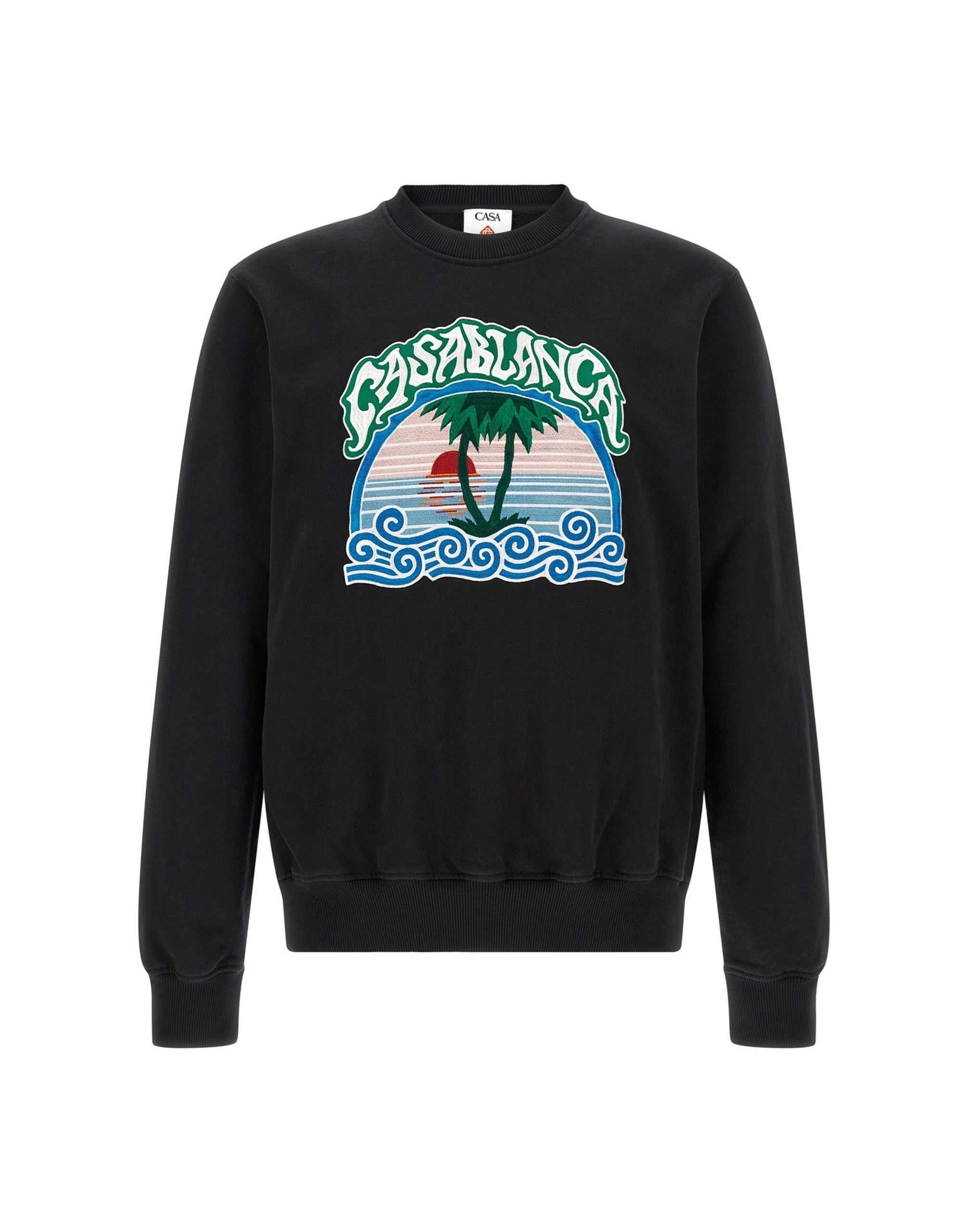 Casablanca Palm Tree Emblem Sweatshirt