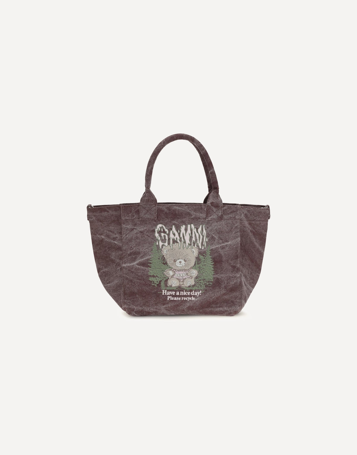 Ganni Small Teddy Tote Bag