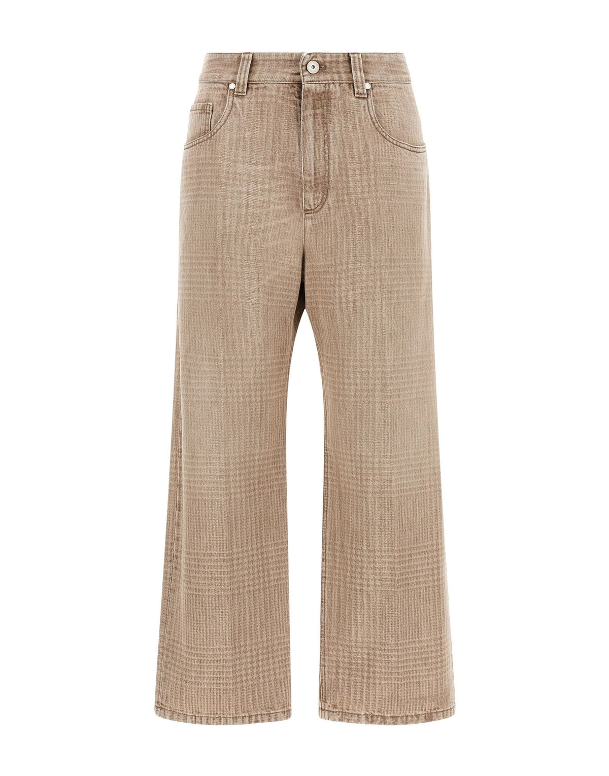 Brunello Cucinelli Prince Of Wales Jeans