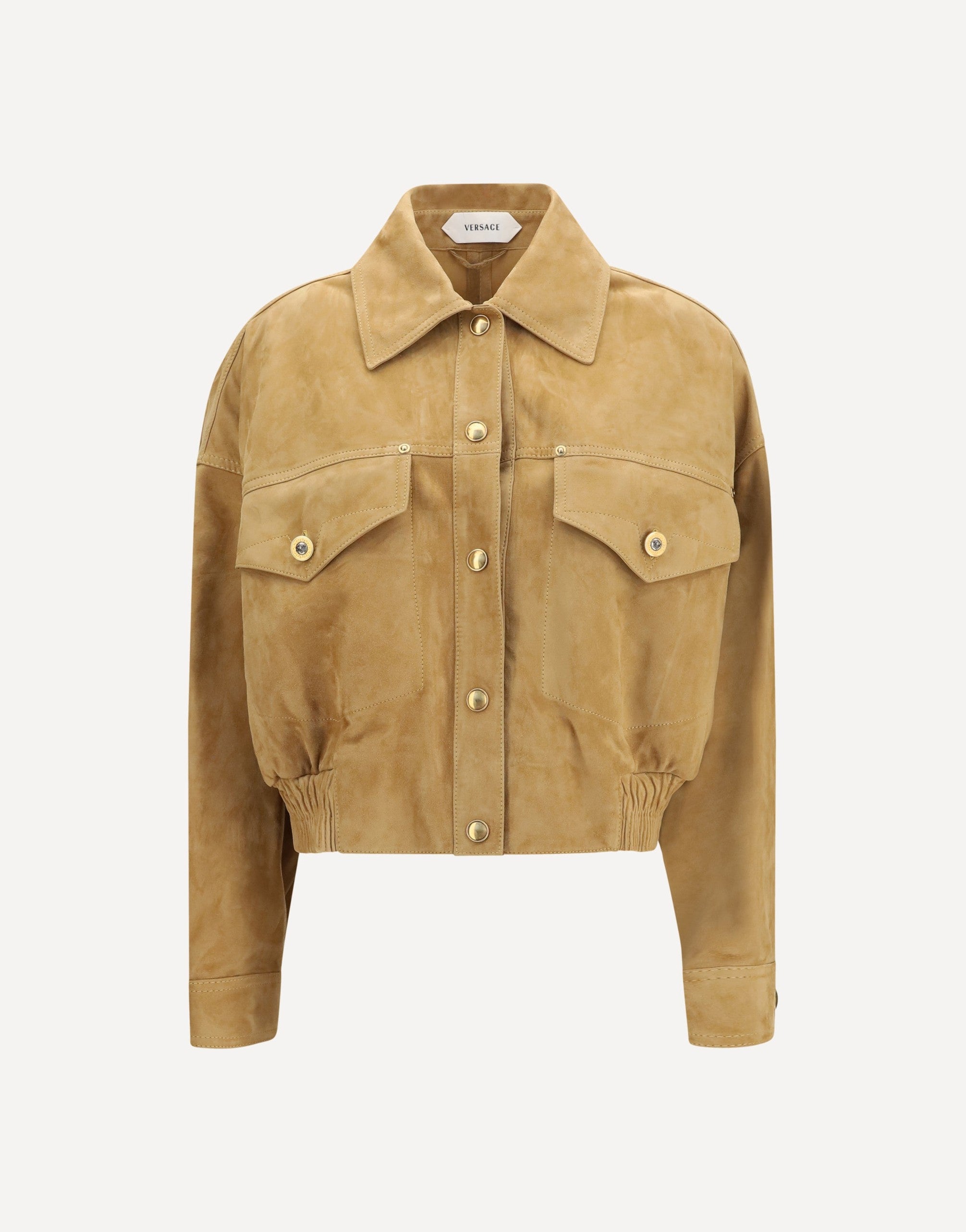 Versace blousonjack van suède