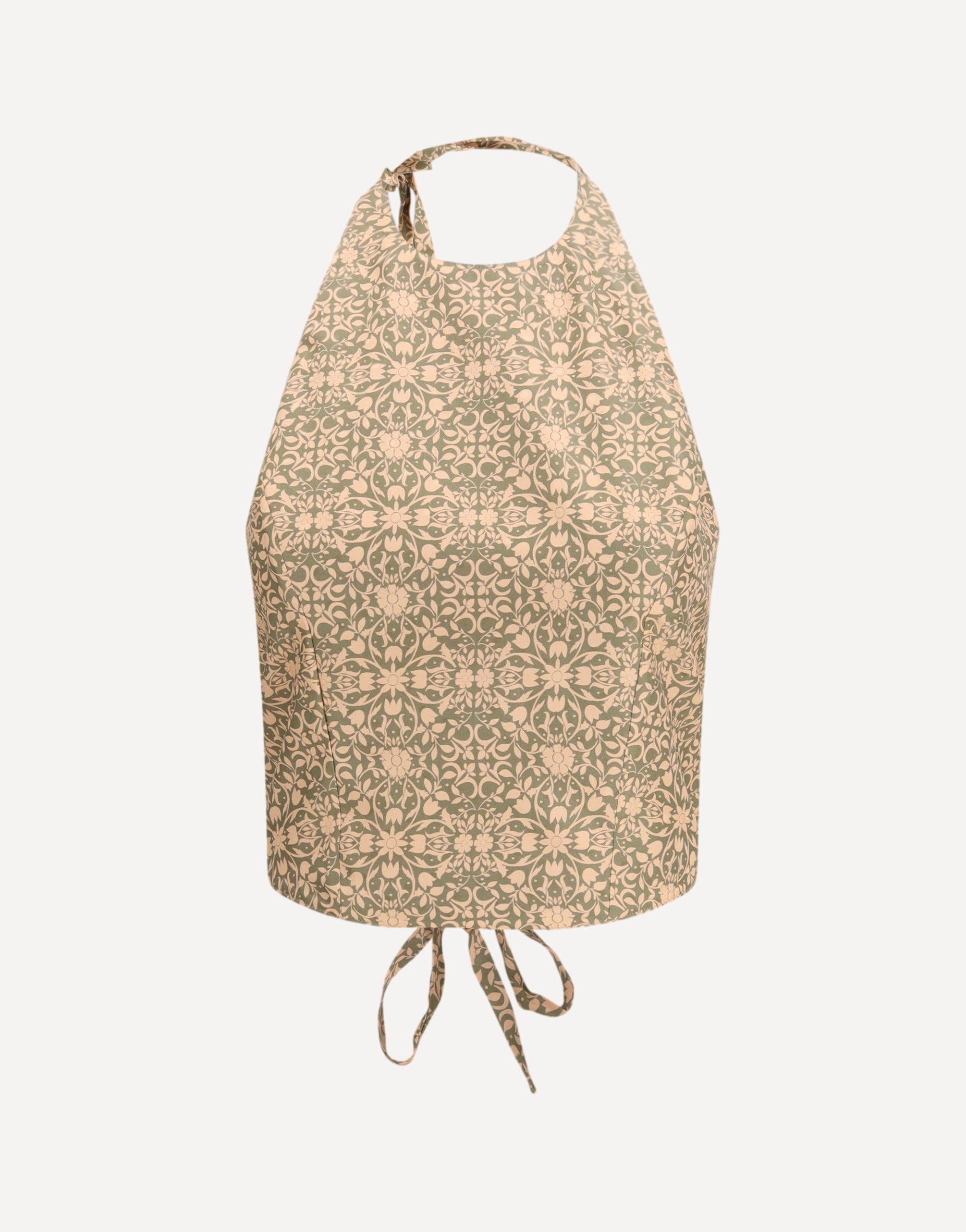 Sleeveless Halter Top