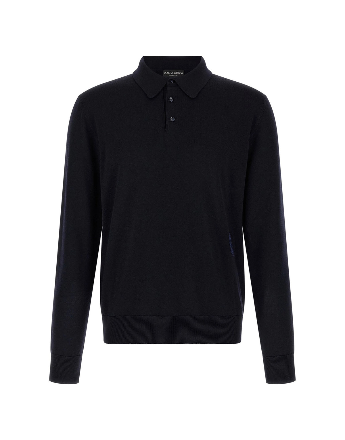 Dolce & Gabbana Virgin Wool Polo Shirt