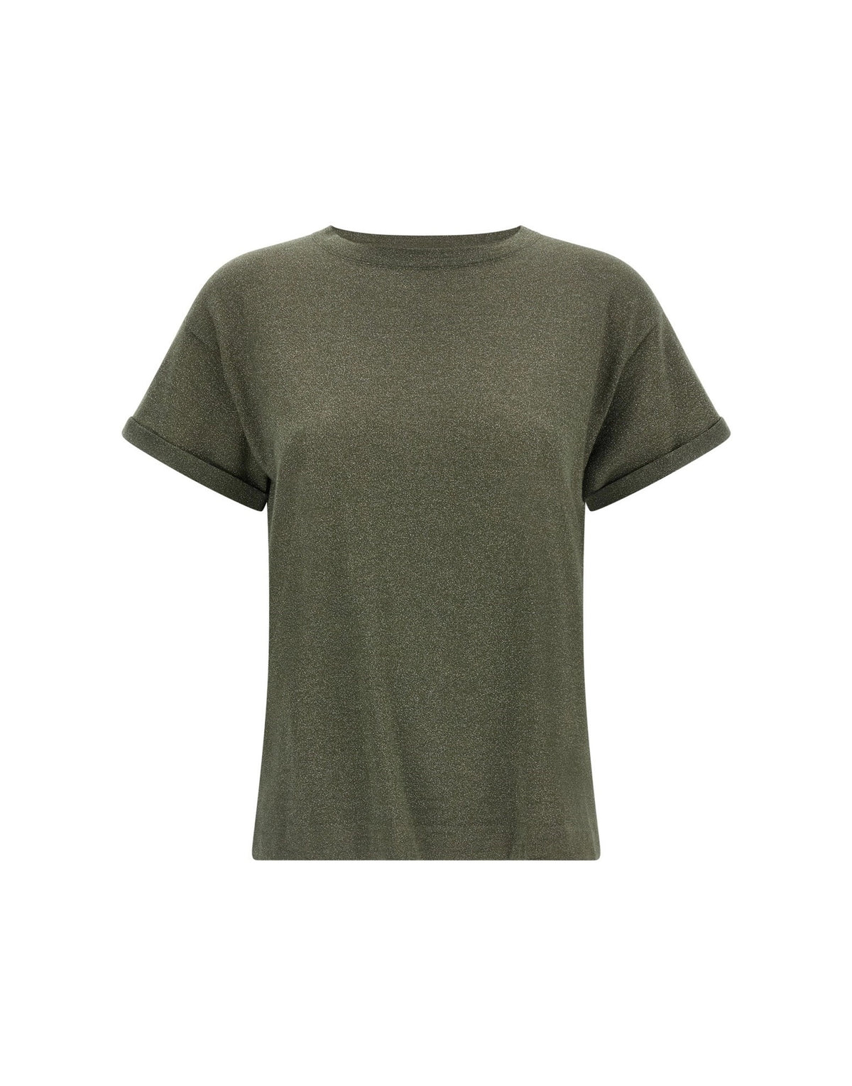 Brunello Cucinelli Sparkling Cashmere Silk T-Shirt