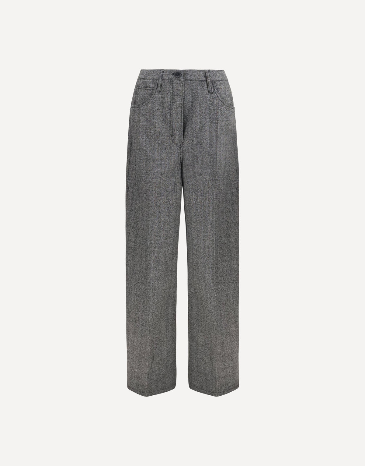 Prada Mouliné Wool Pants