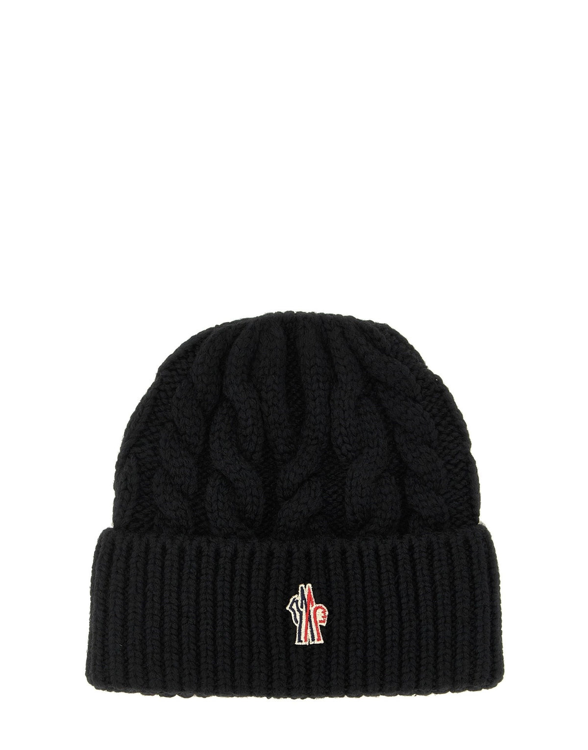 Moncler Grenoble Logo Patch Beanie