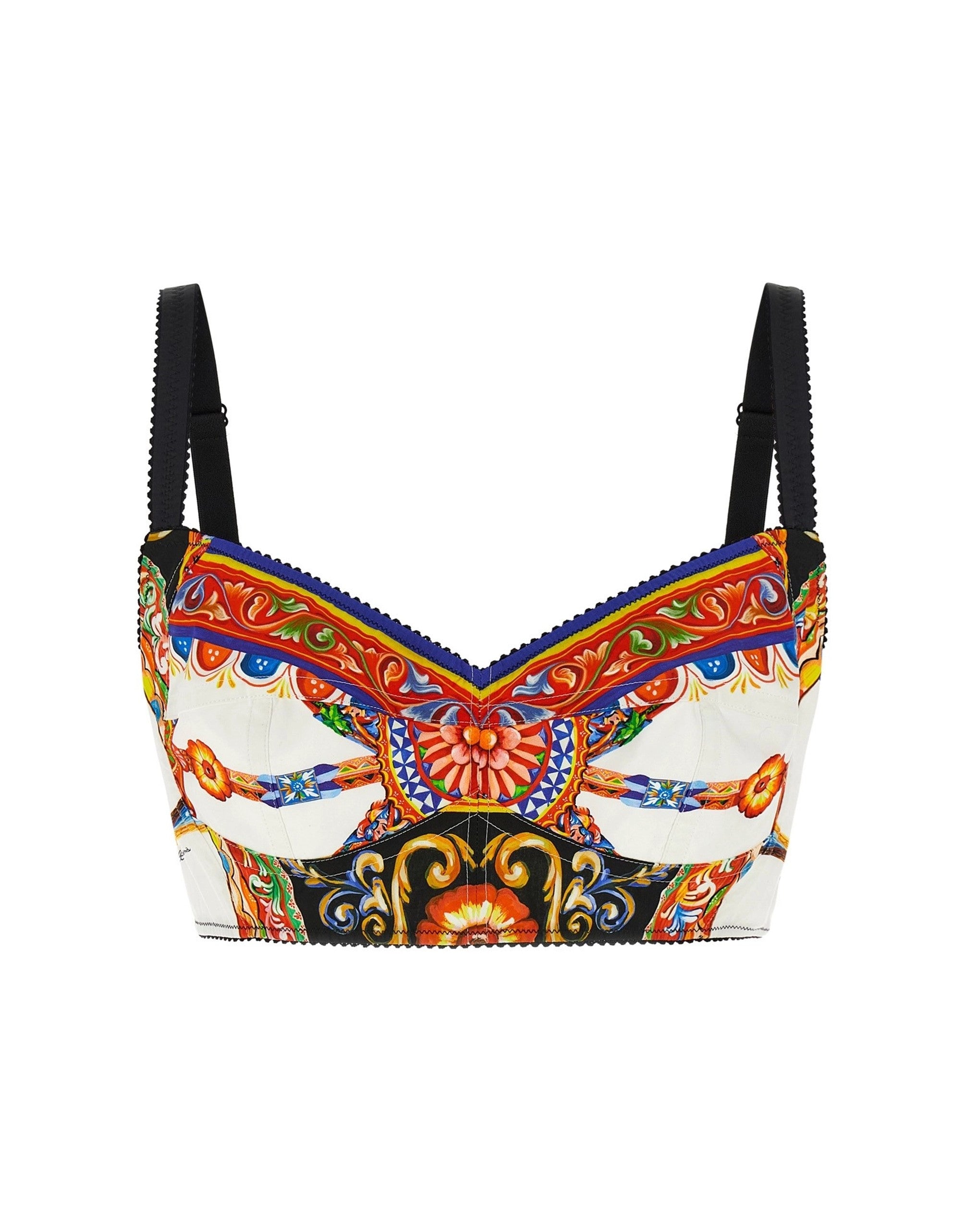 Dolce & Gabbana Carretto Crop Top