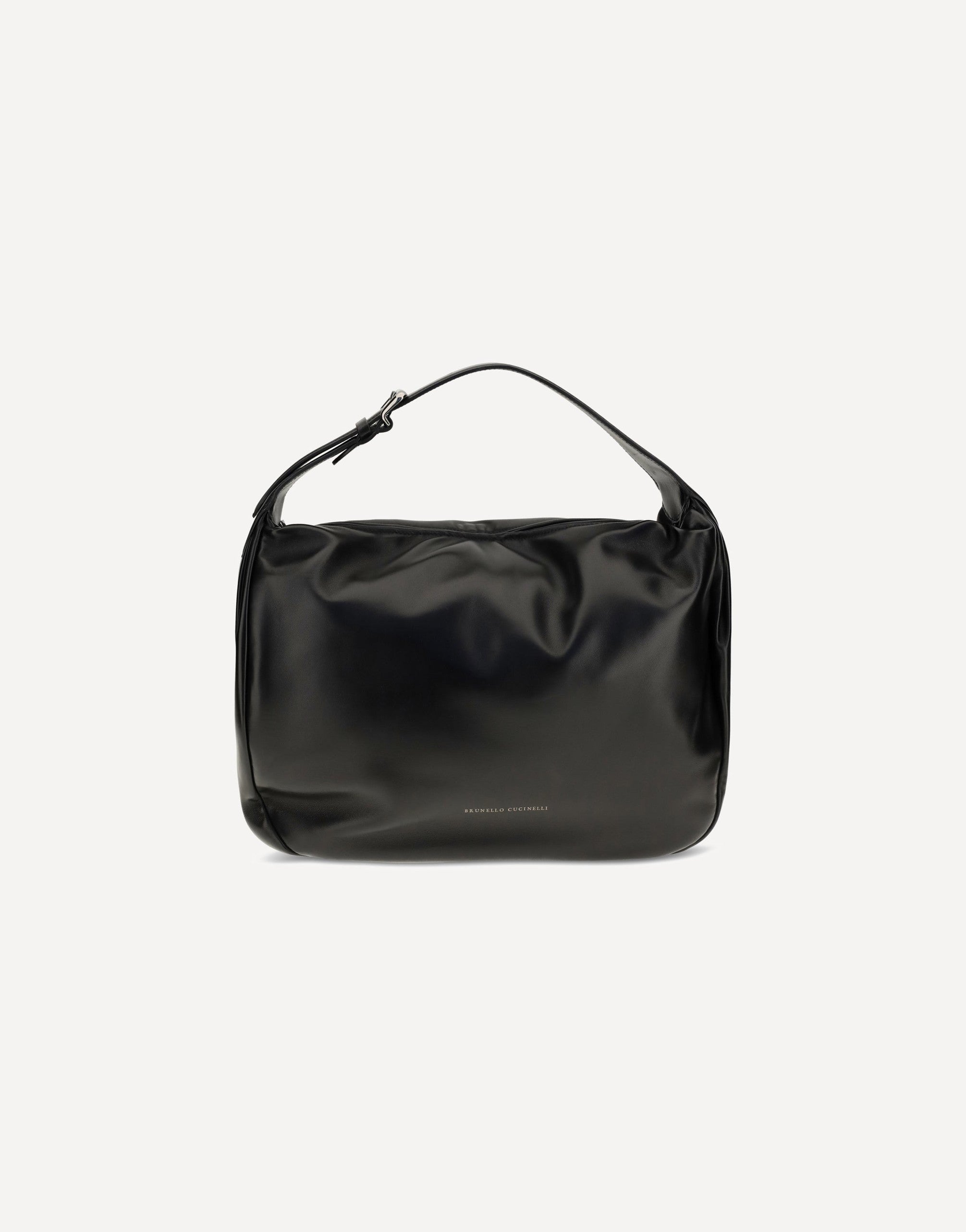 Brunello Cucinelli Boule Nappa Leather Shoulder Bag
