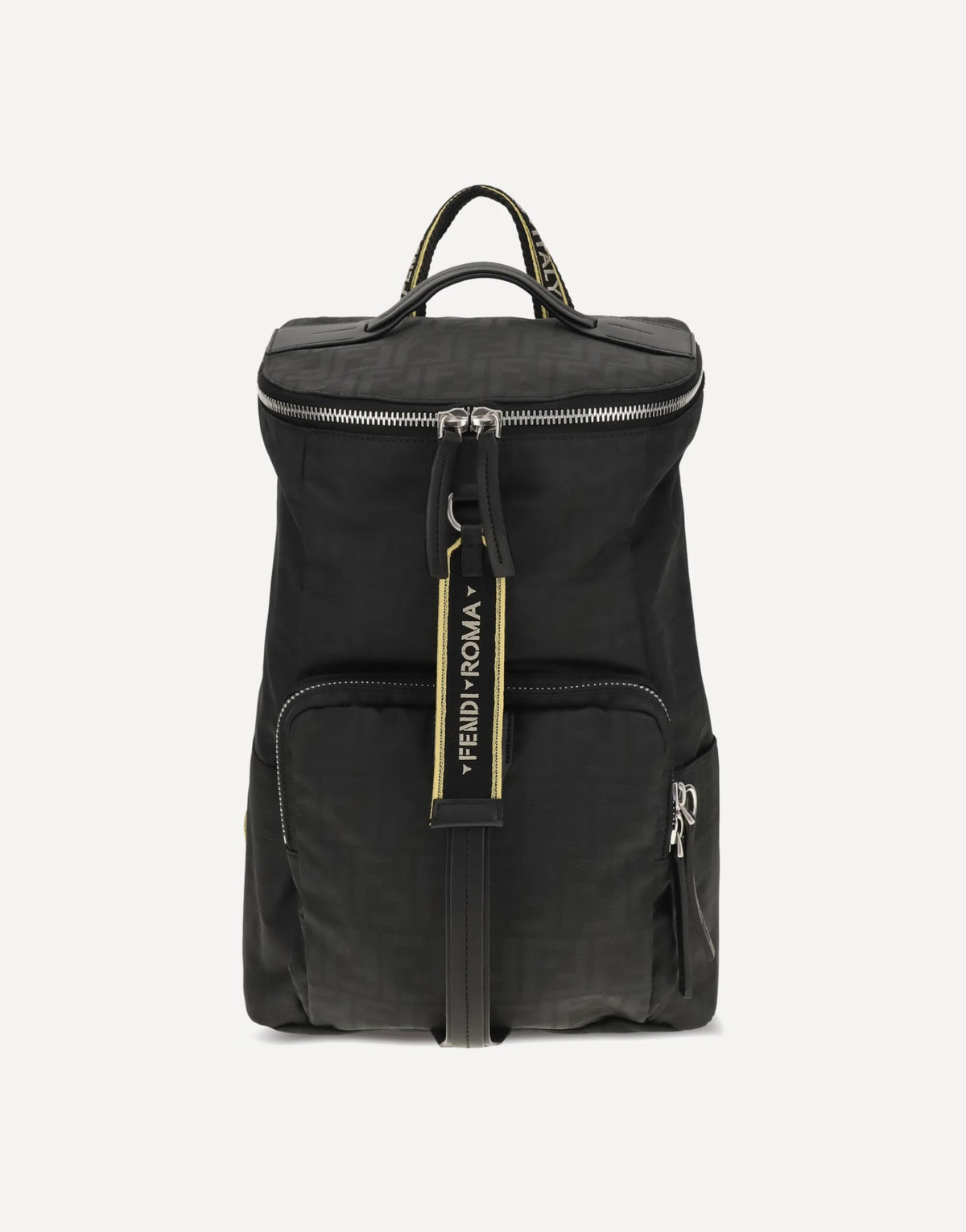 Fendi Tourist FF Logo Jacquard Backpack