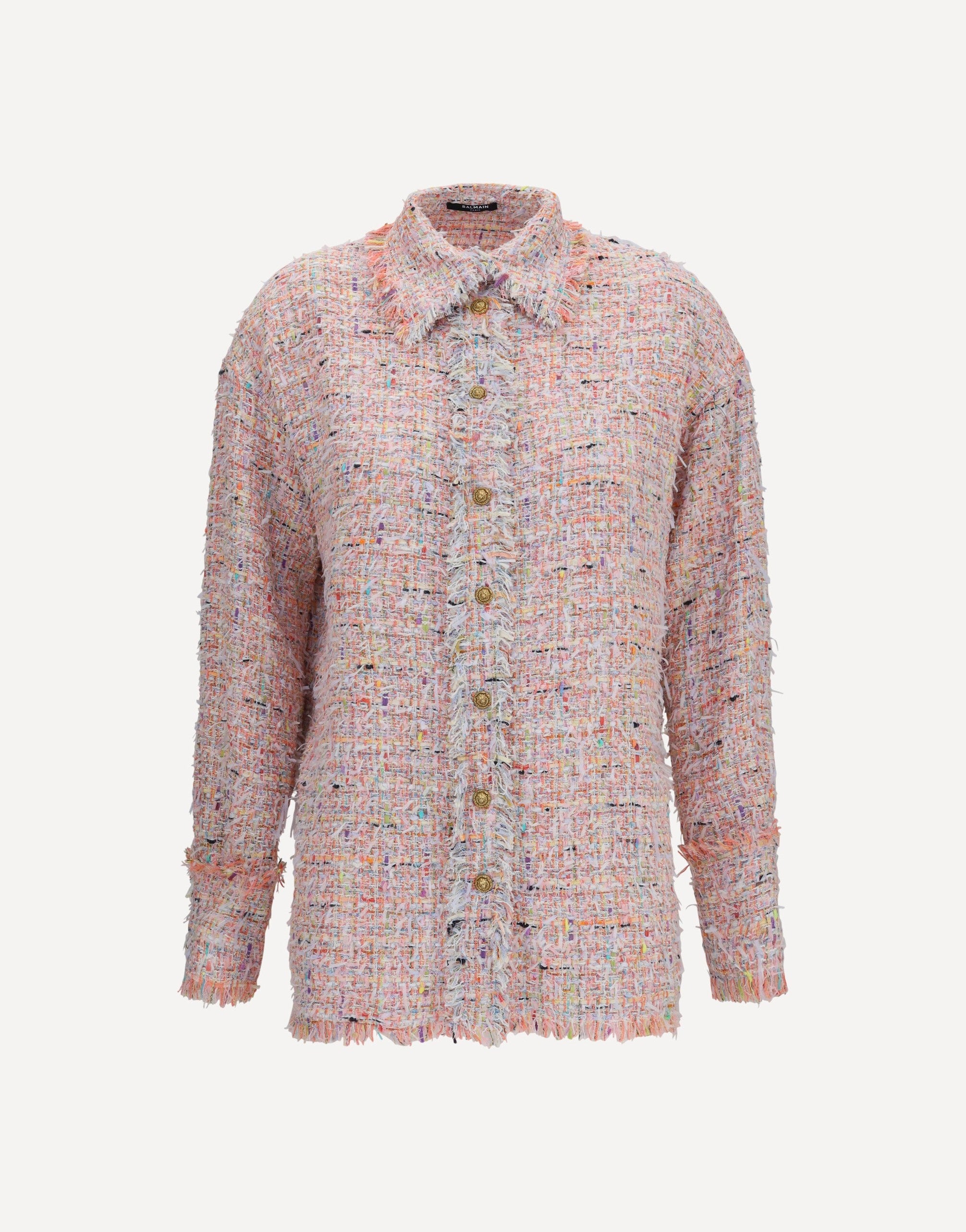 Balmain Рубашка Balmain из твида