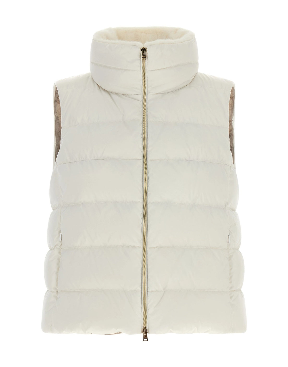 Herno Technical Satin Quilted Vest
