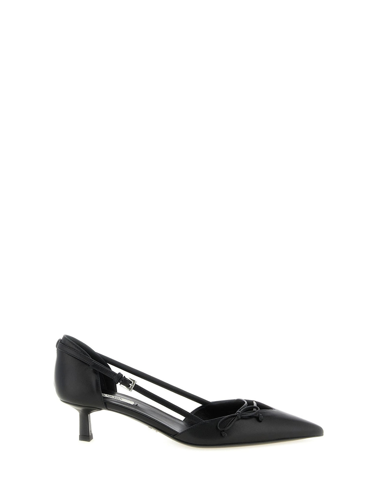 Prada Open Pumps With Bow