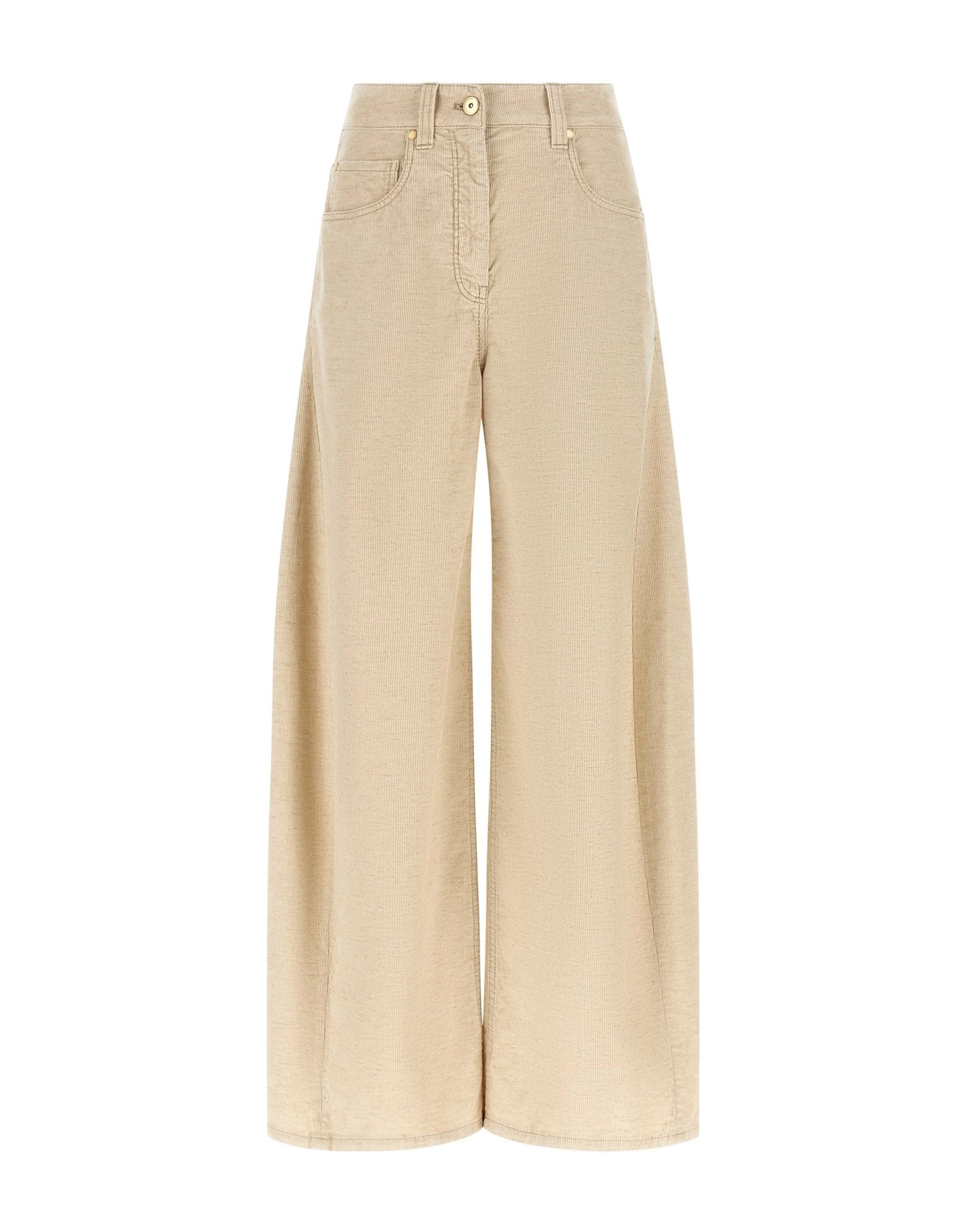 Brunello Cucinelli The Wide Barrel Pants