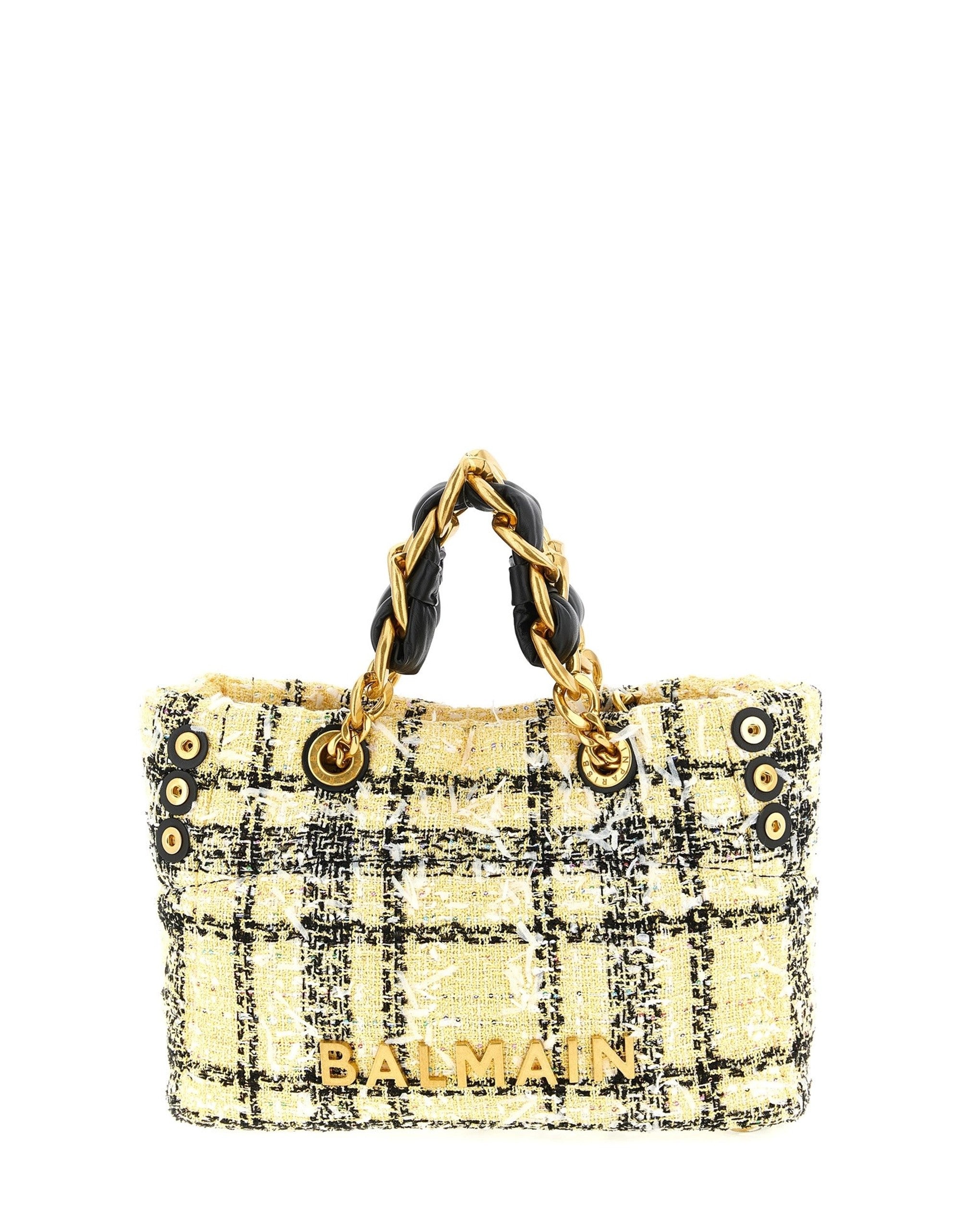 Balmain Soft Cabas Small Shopping Bag