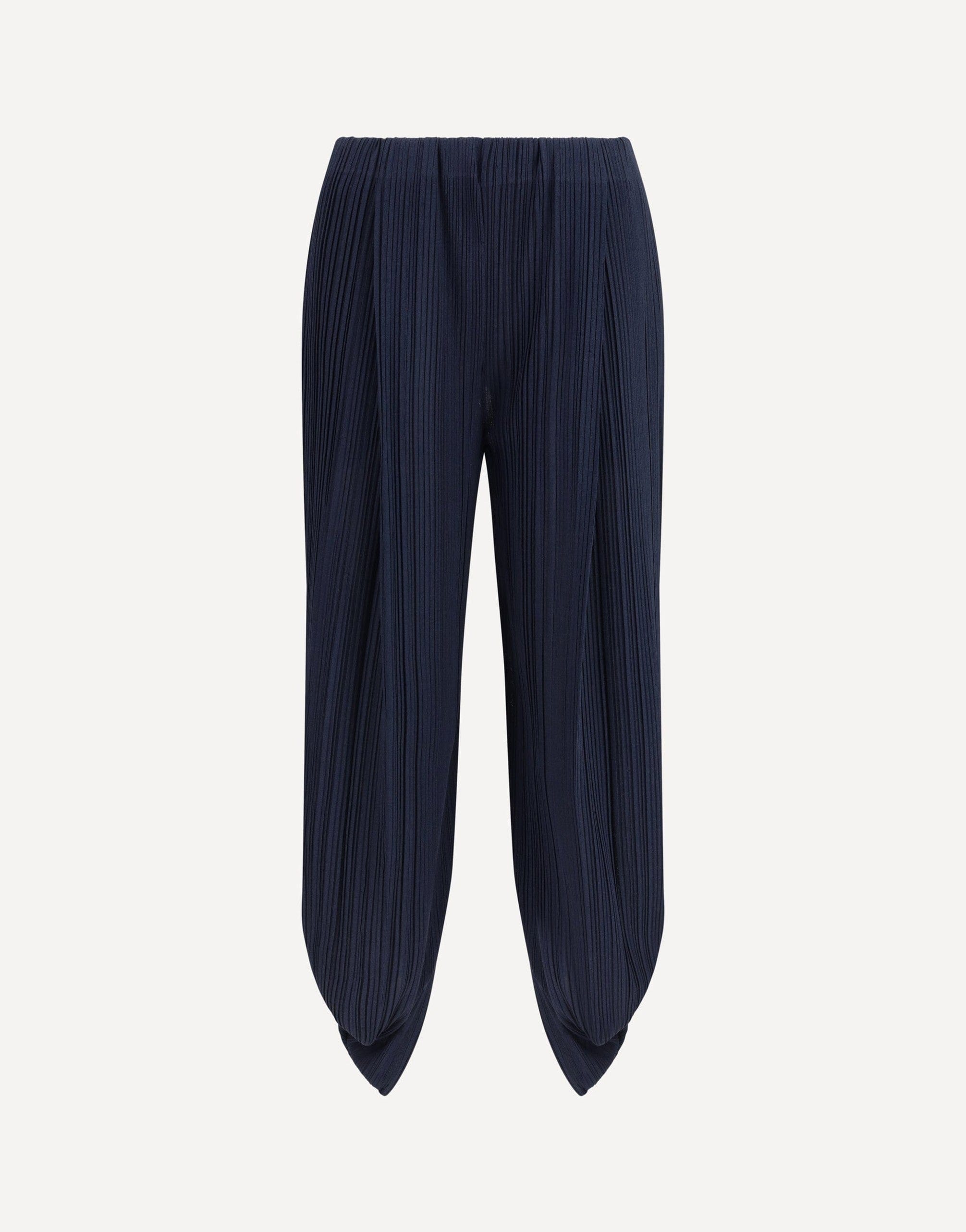 Pleated Jersey Pants