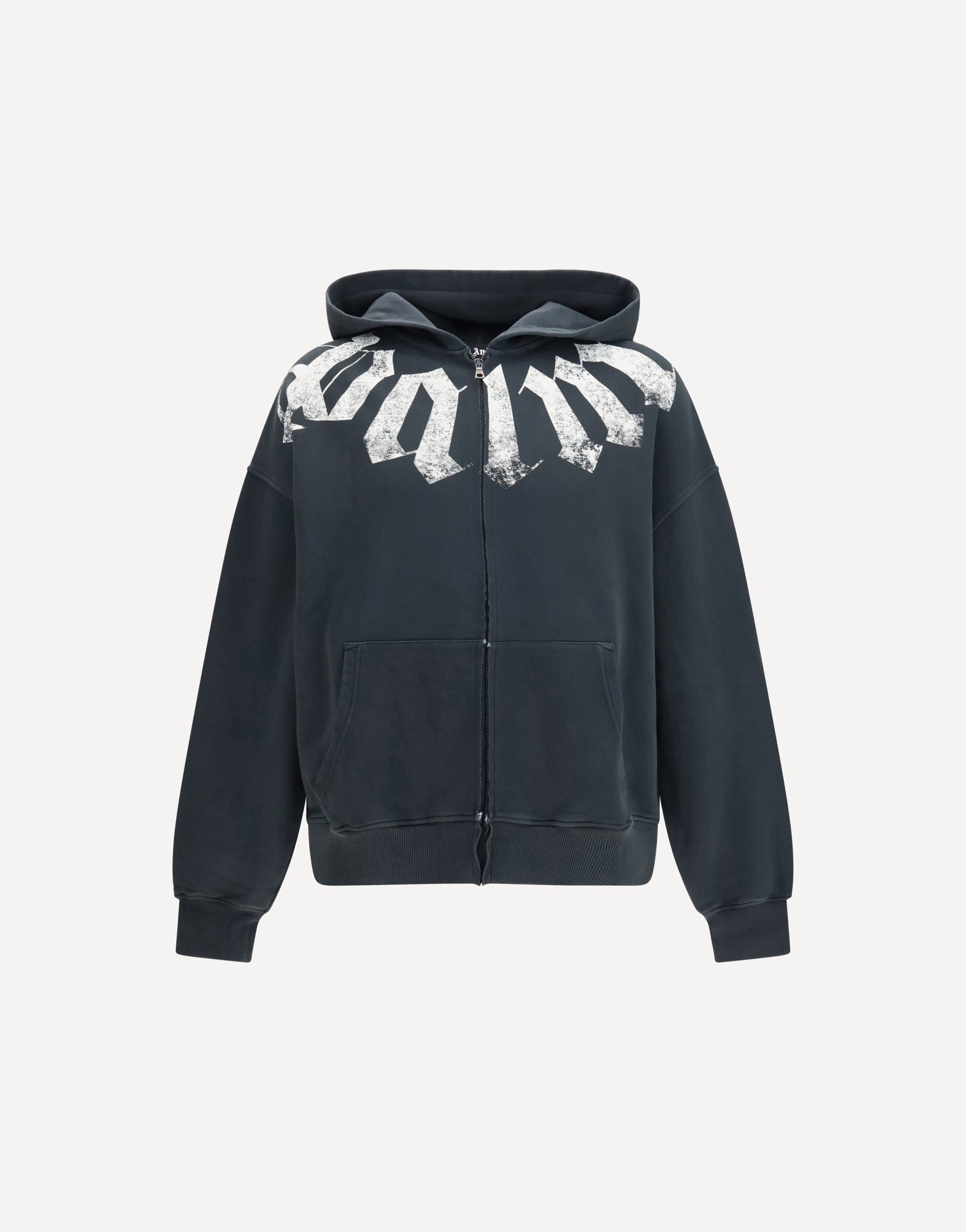 Palm Angels Hooded Zip Sweatshirt