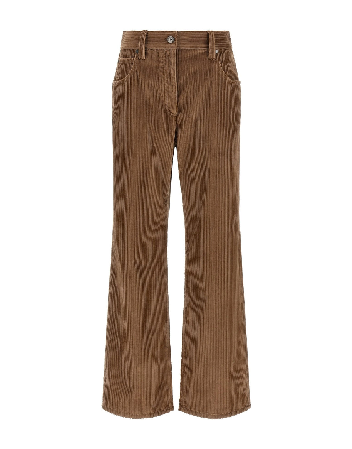 Brunello Cucinelli Straight Corduroy Broeken