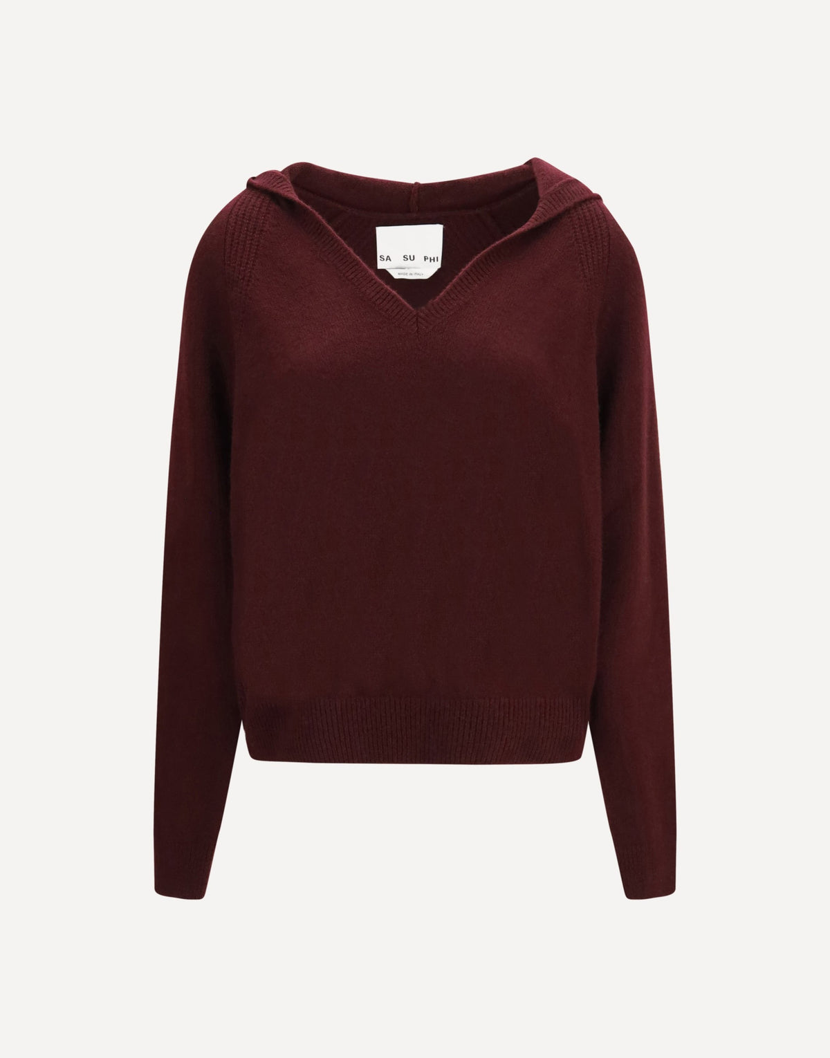 SA SU PHI Cashmere Hooded Sweater