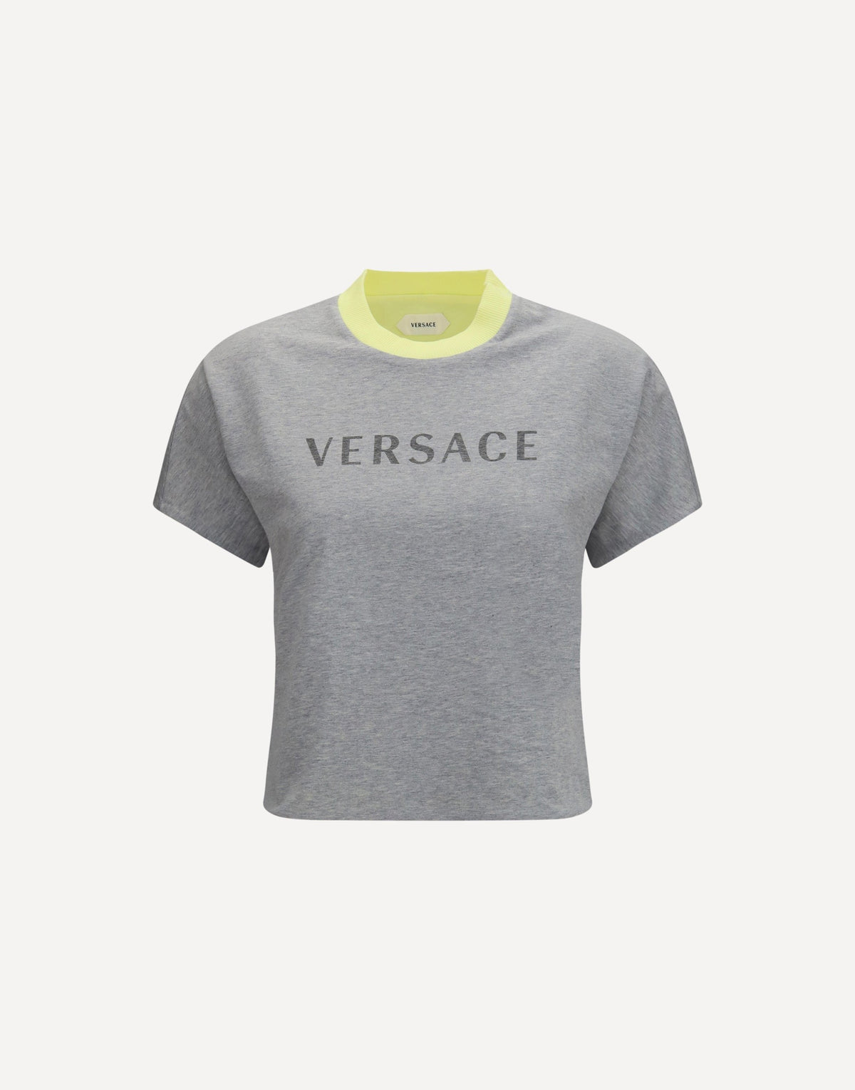 Versace Logo Cotton T-Shirt