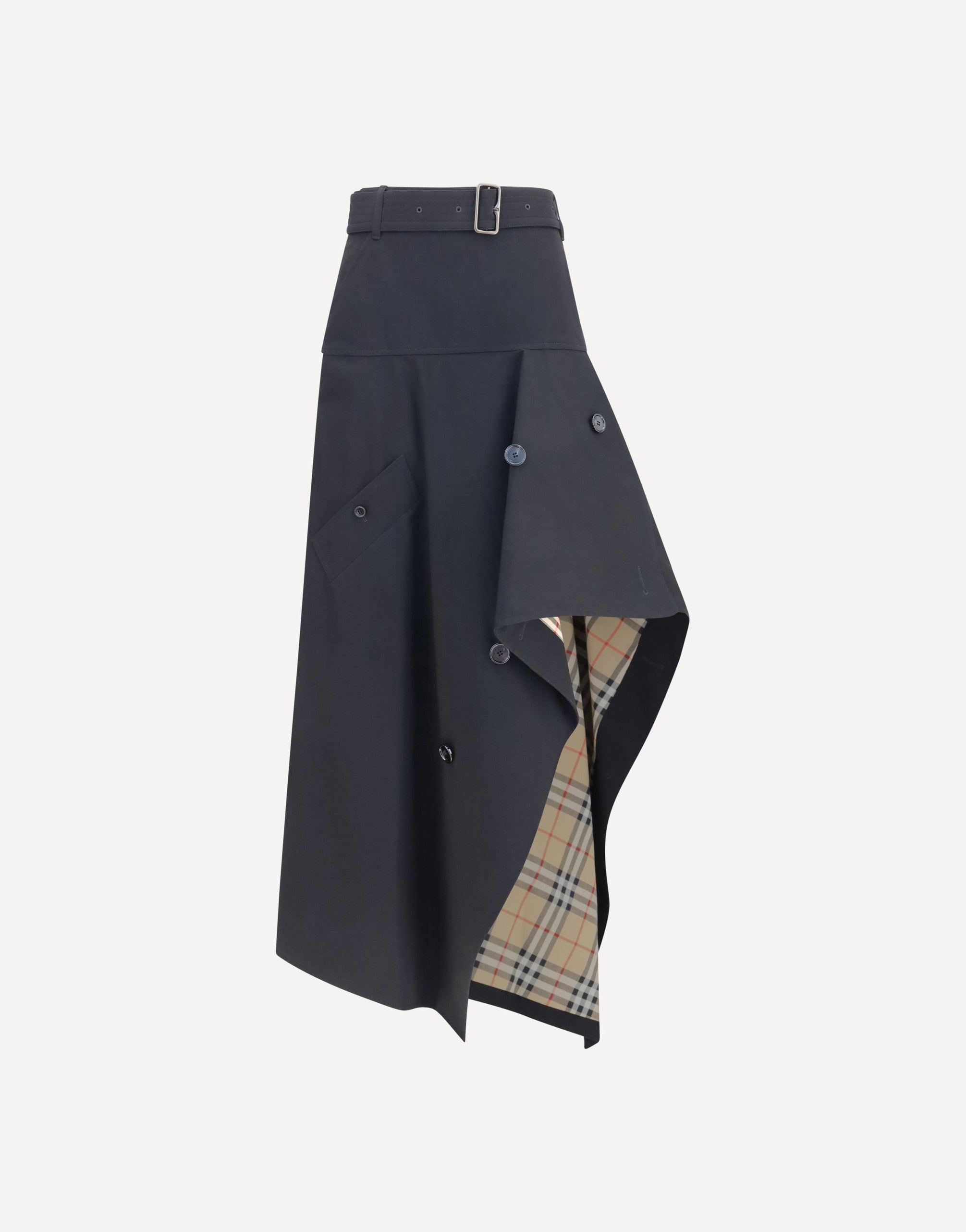 Burberry Heather Asymmetric Skirt