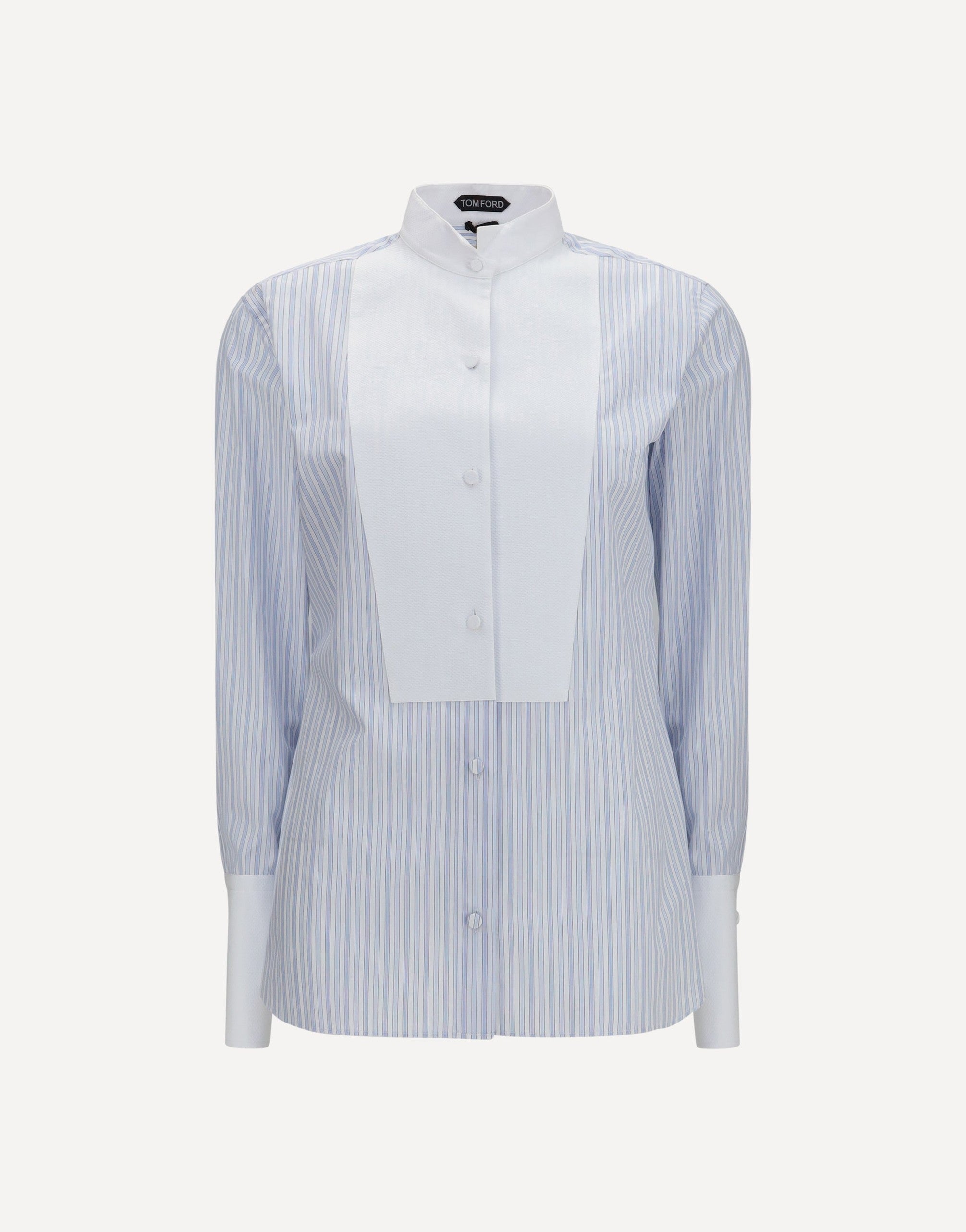 Tom Ford Striped Shirt With Front Detail