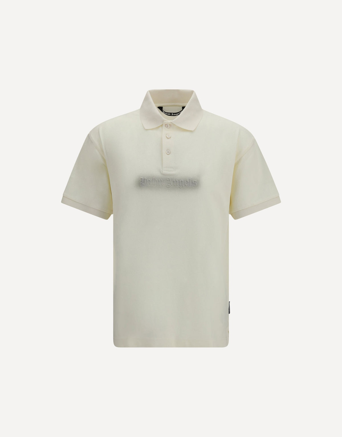 Palm Angels Cotton Polo With Embroidered Logo