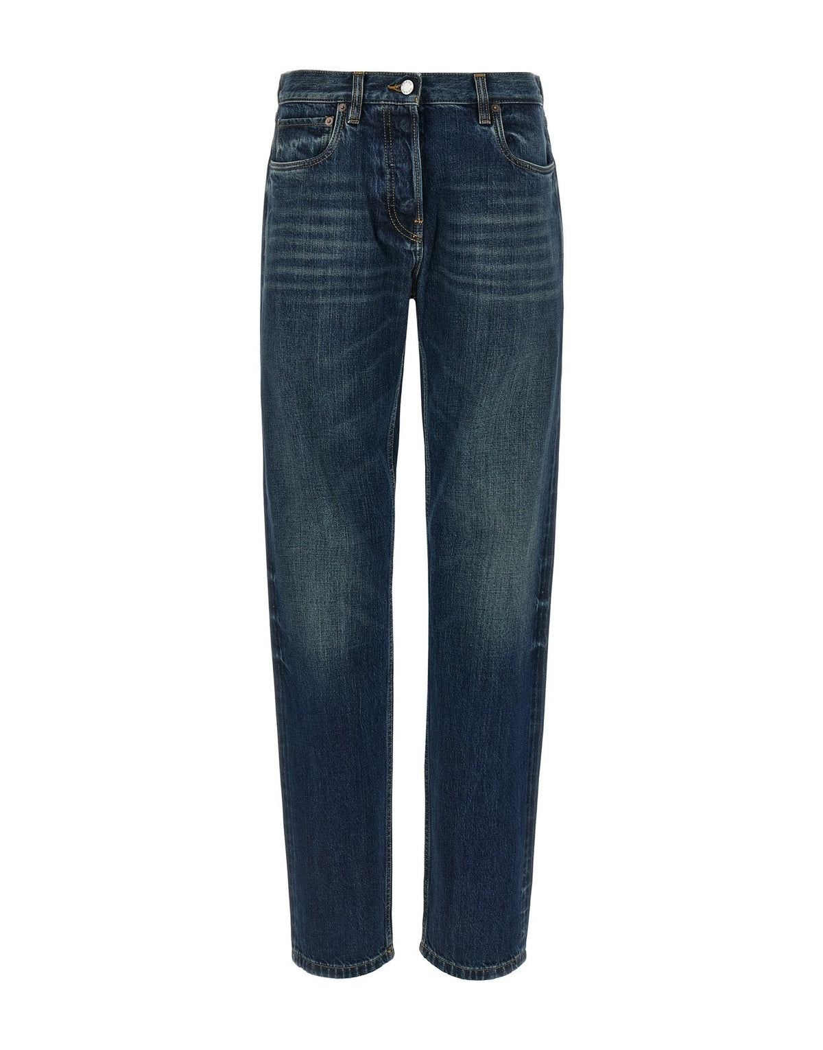 Prada Trompe L'Oeil Heart Jeans