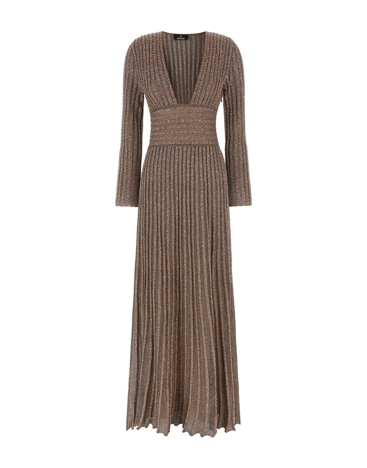 Missoni Knitted Metallic Maxi Dress