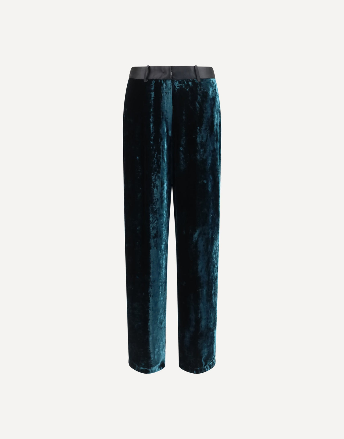 Forte_Forte Moiré Velvet Tuxedo Pants