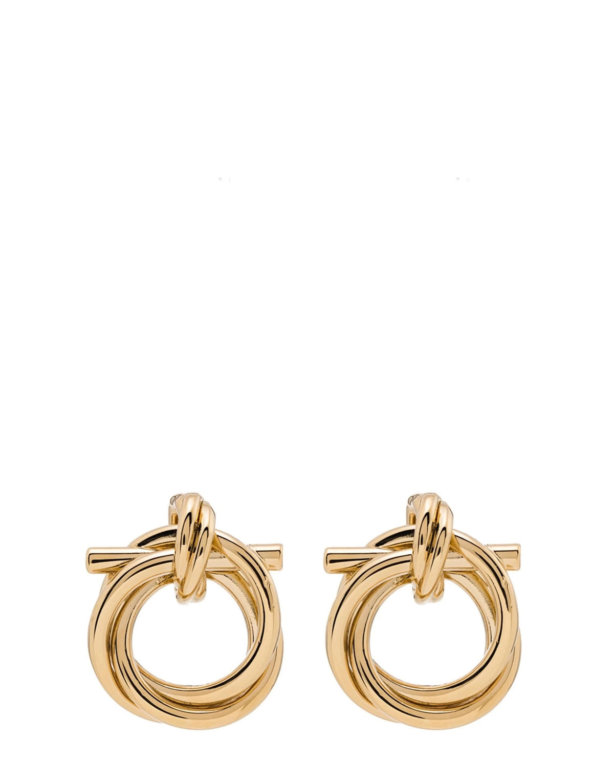 Ferragamo Gancini Torchon (s) Earrings